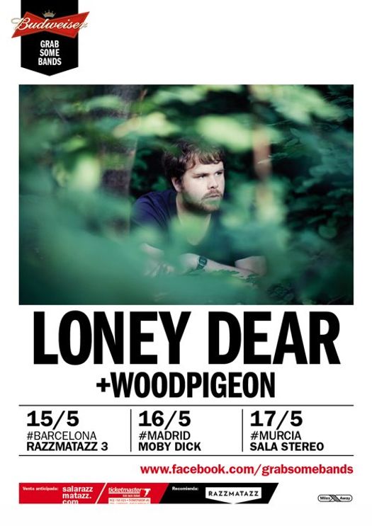 LONEY DEAR + WOODPIGEON