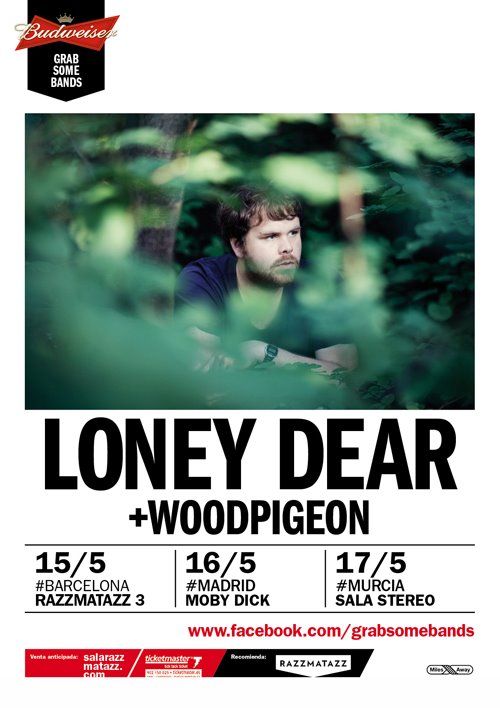 LONEY DEAR + WOODPIGEON