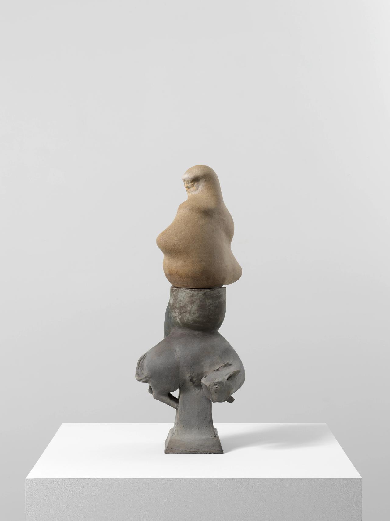 ceramic sculpture by Jared Buckhiester