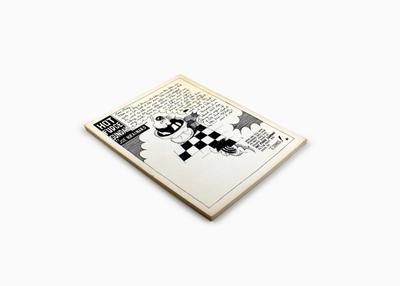 book cover with drawing of ice cream sundae