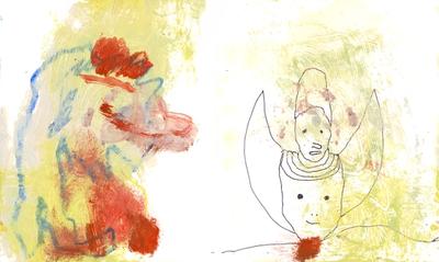 book spread