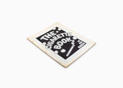 staplebound book cover with drawing of cigarette