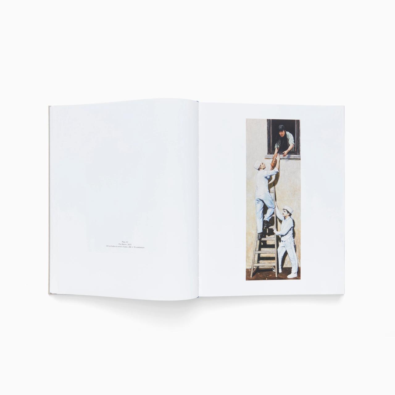 book spread
