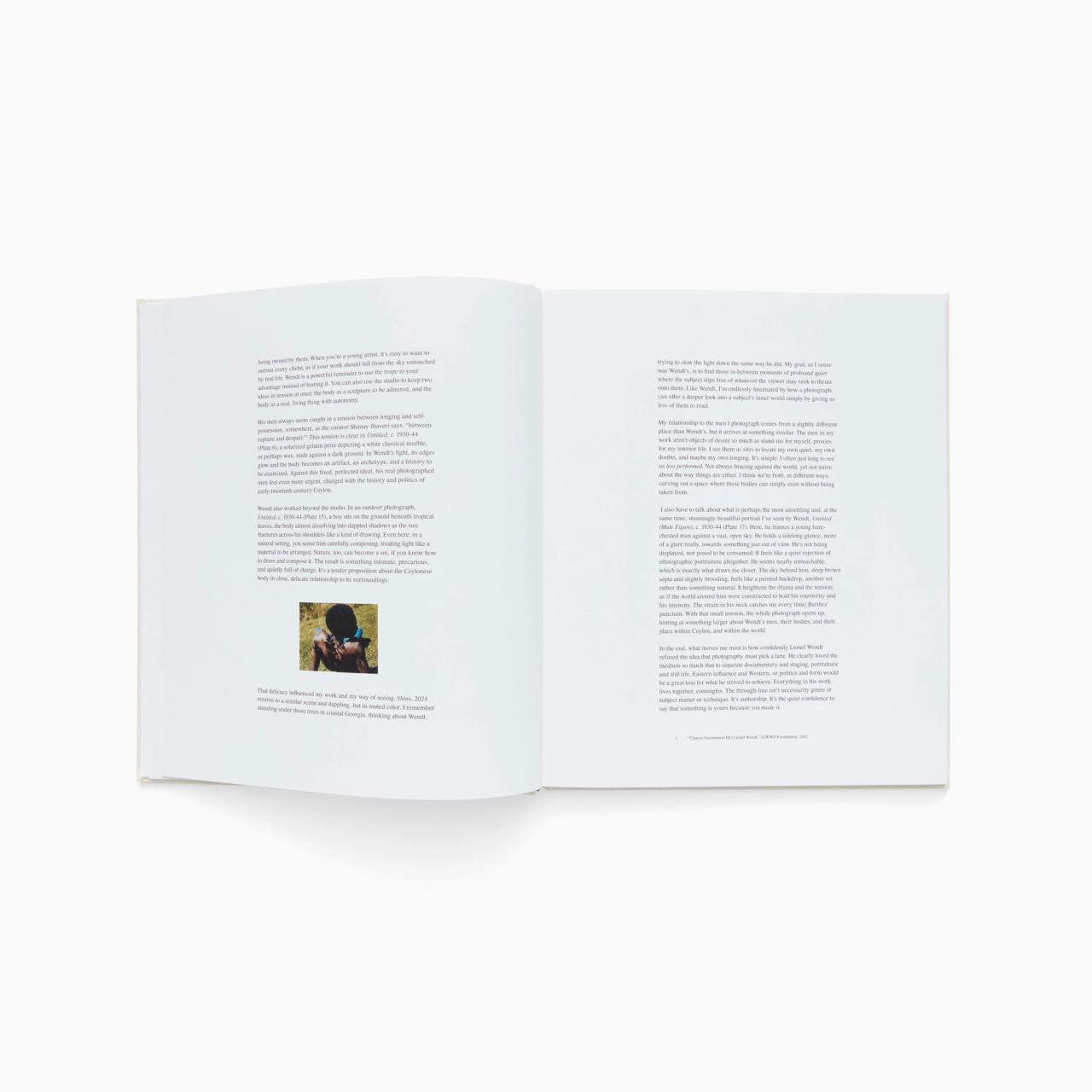 book spread