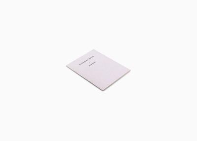 grey book cover with black type