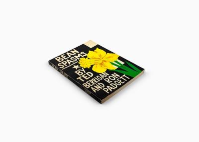 book cover with drawing of yellow flowers