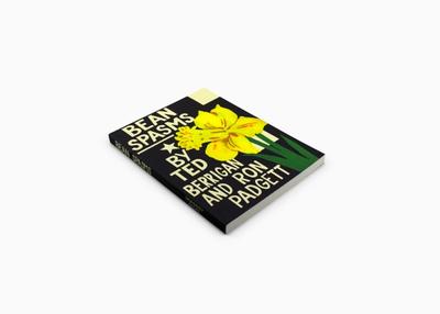 book cover with drawing of yellow flowers