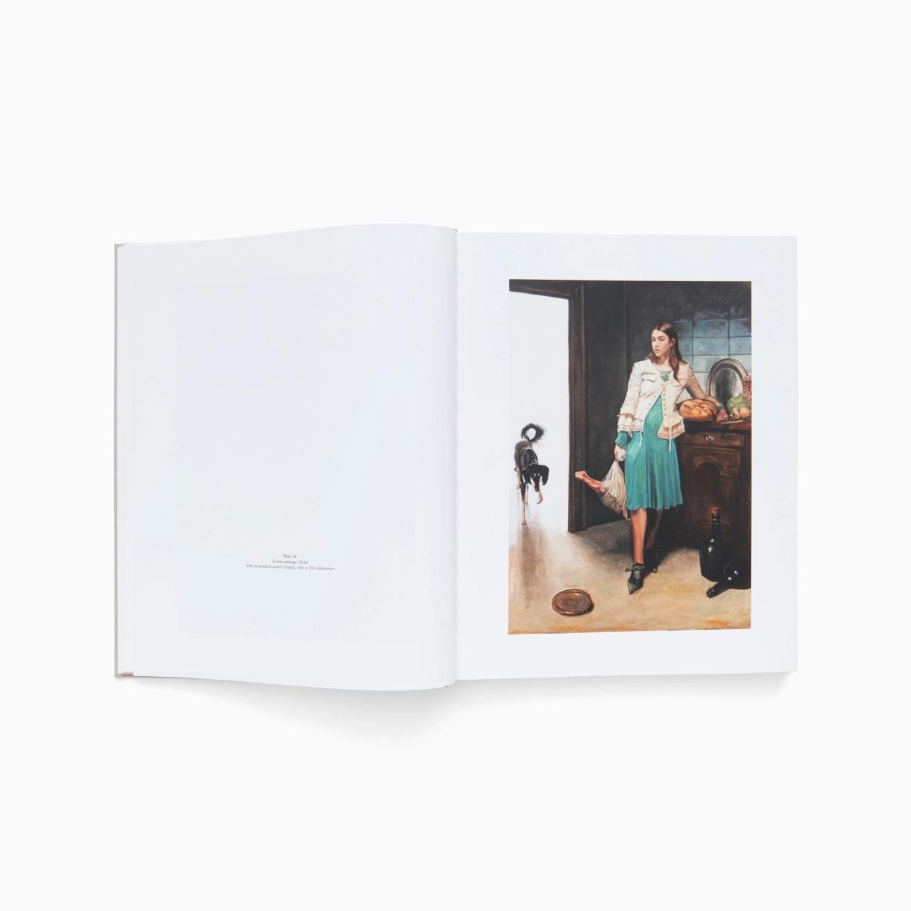 book spread