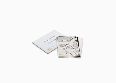 cards with drawings on them