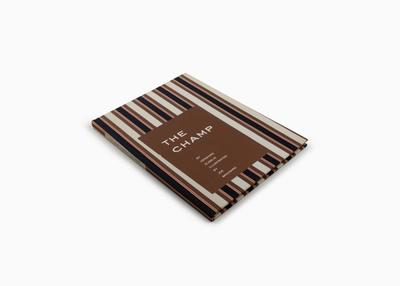 clothbound striped book cover