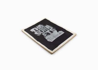 book cover with black artwork