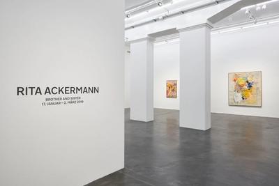 installation view of art exhibition