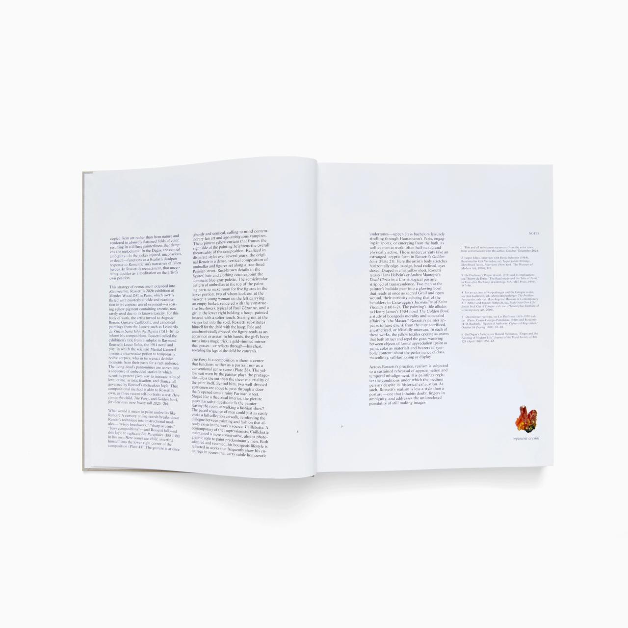 book spread