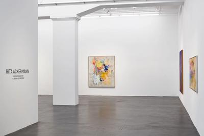 installation view of art exhibition