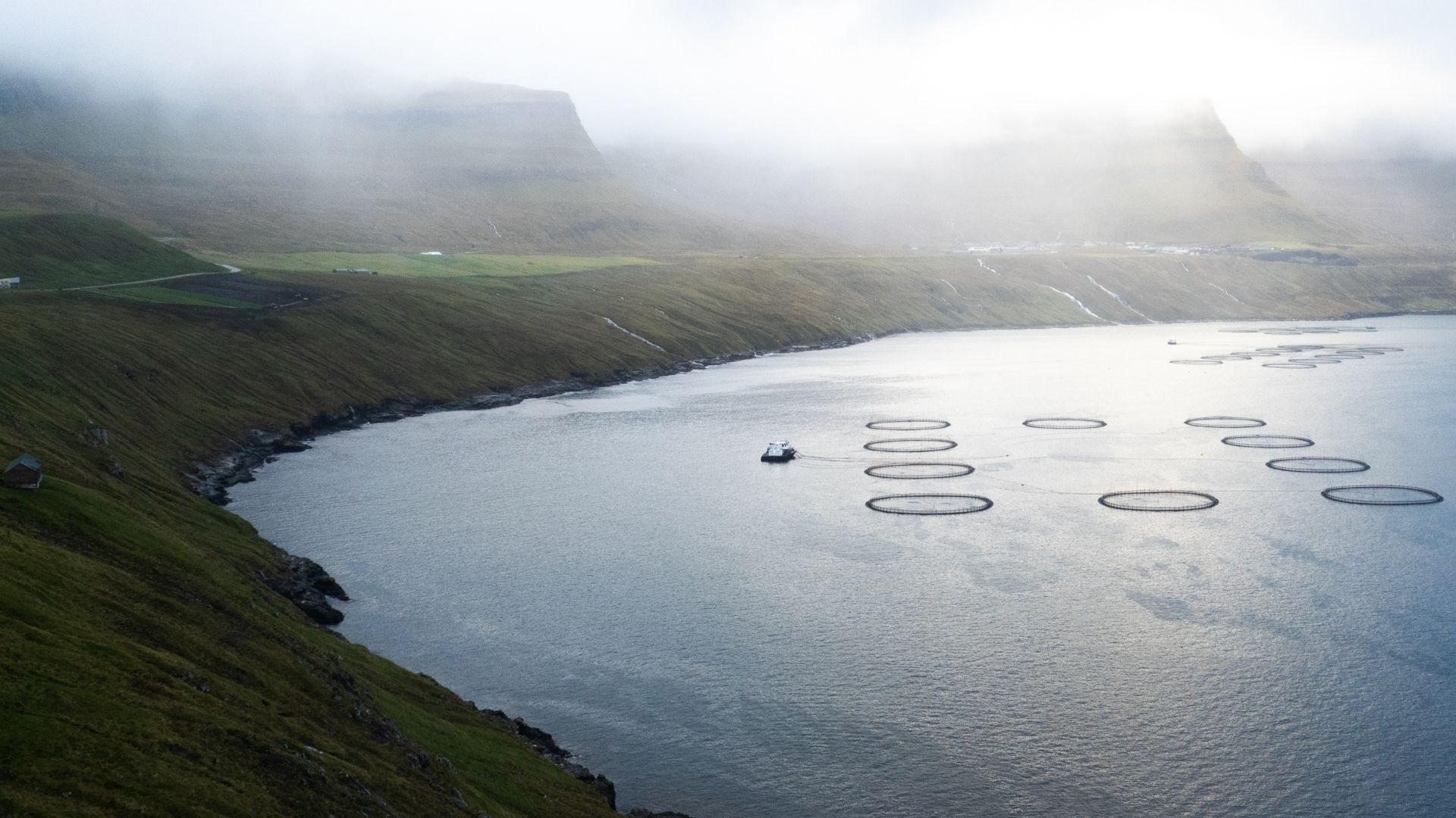 Aquaculture facility in Faroe Islands