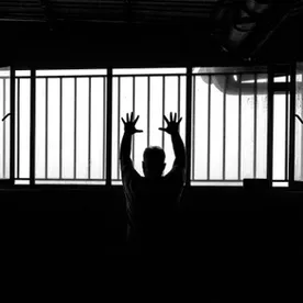 Silhouette of person behind prison bars, symbolising how technical expertise can become a career trap