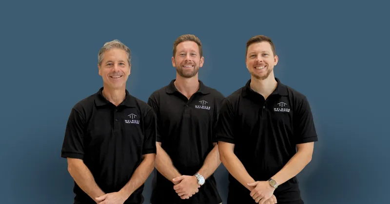Bill Melrose, Andrew Melrose, and David Keeler of Melrose Mold Solutions