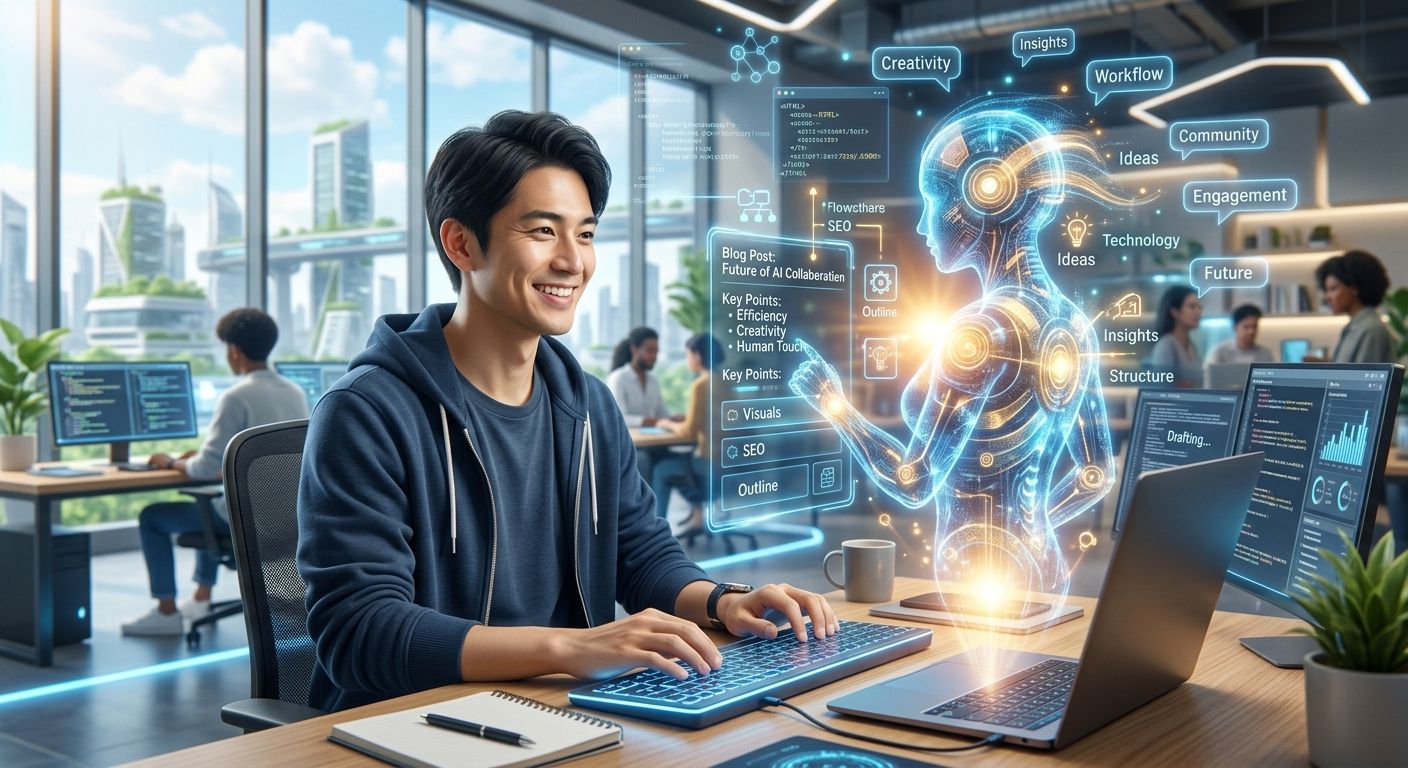 AIと僕の共創ブログ術!作業ログ自動記録から記事化まで、新プロトコルでブログ運用を革新!