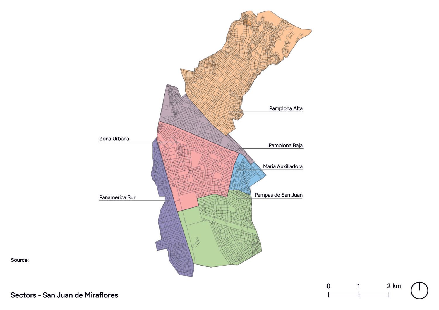 Sectors - San Juan de Miraflores