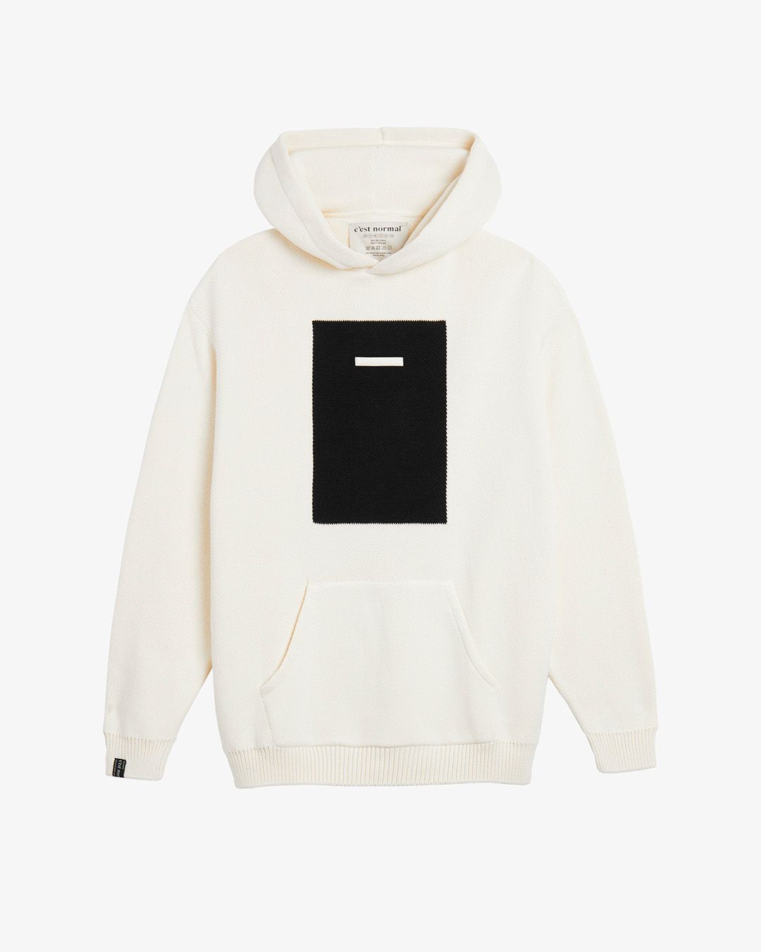 The Knitted Hoodie | c'est normal - Around here.