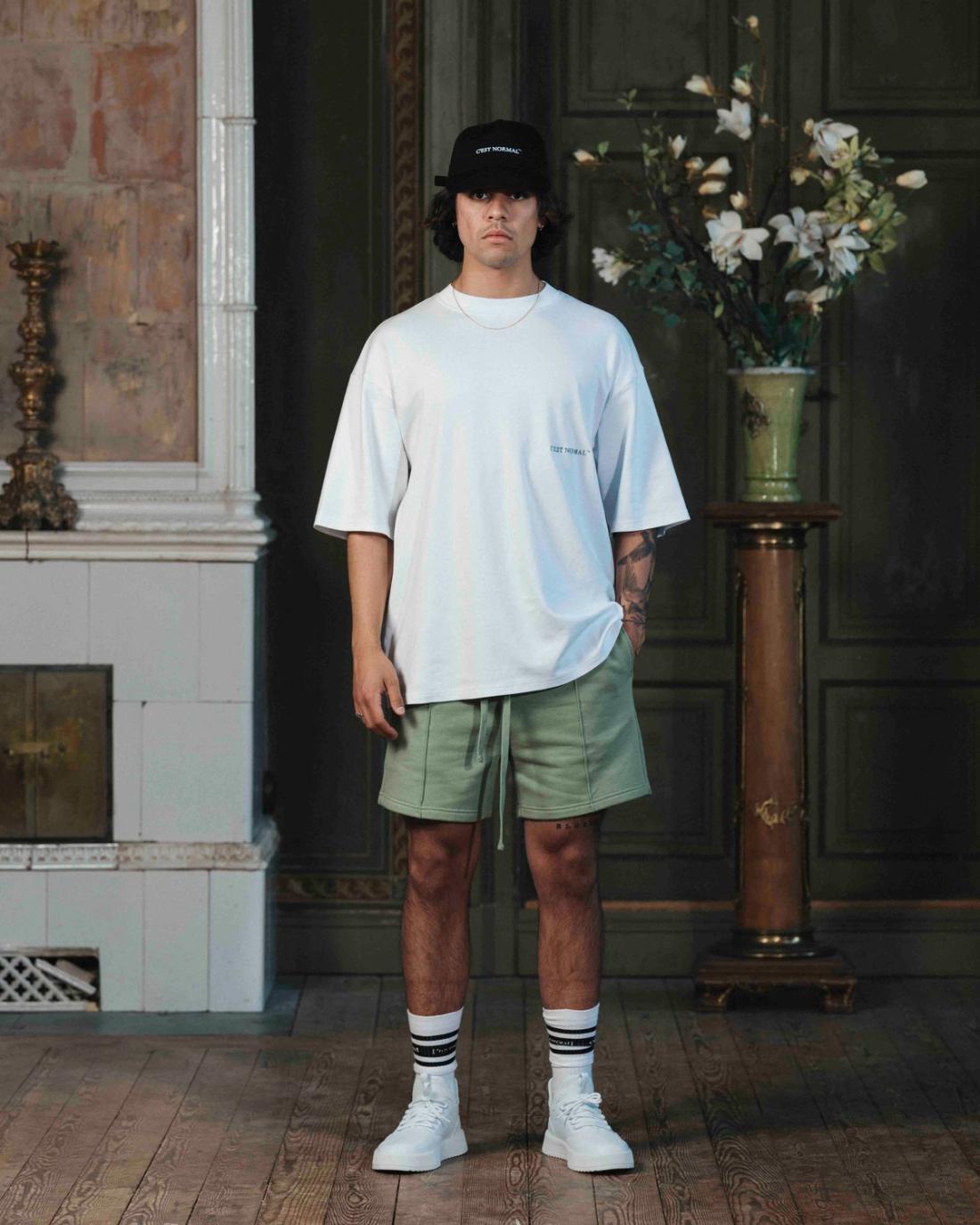 The Pintuck Sweatshorts