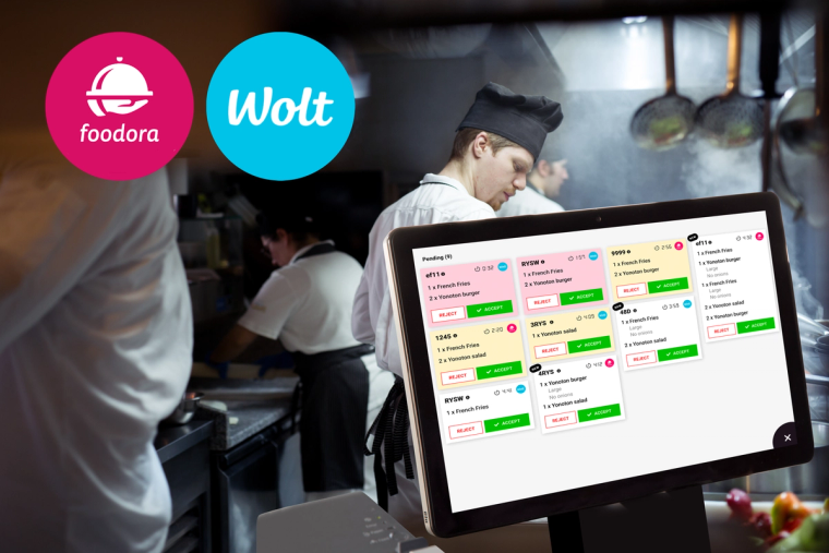 Wolt and Foodora