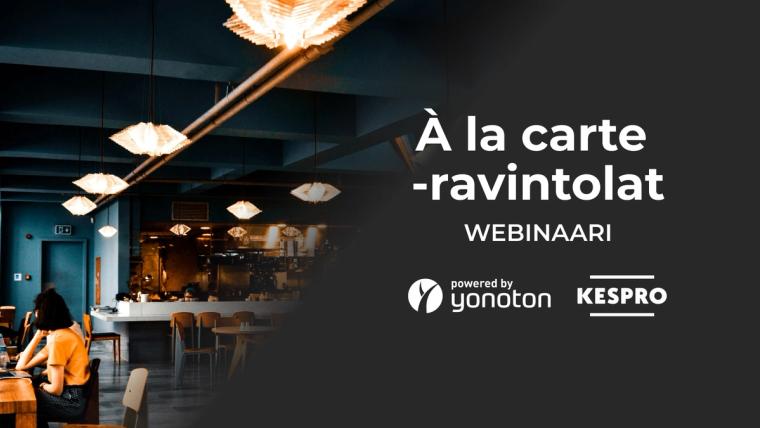 VIDEO: À la carte -ravintoloiden kuumimmat trendit 