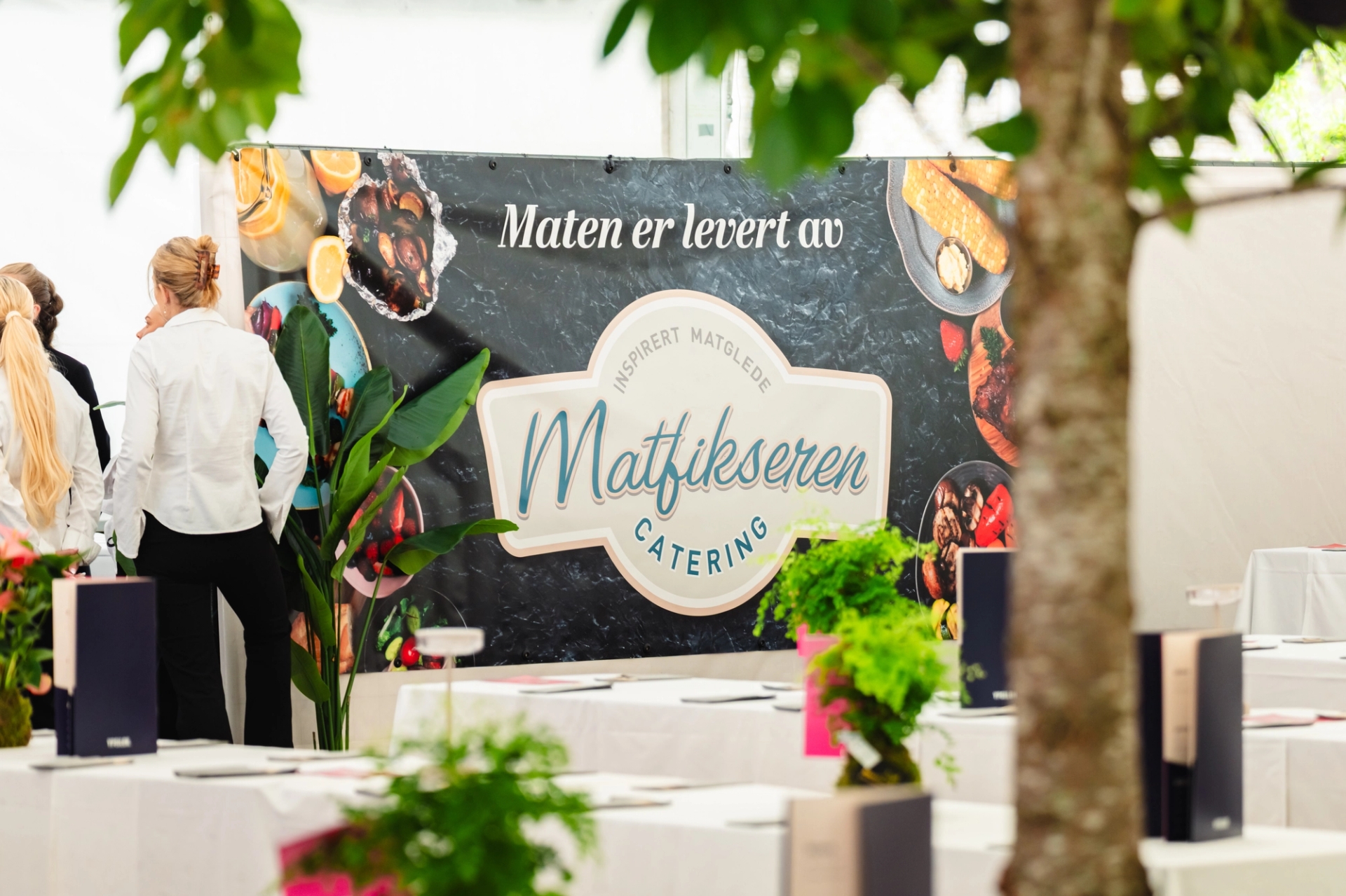 Matfikseren Catering som partner på Ypsilon.