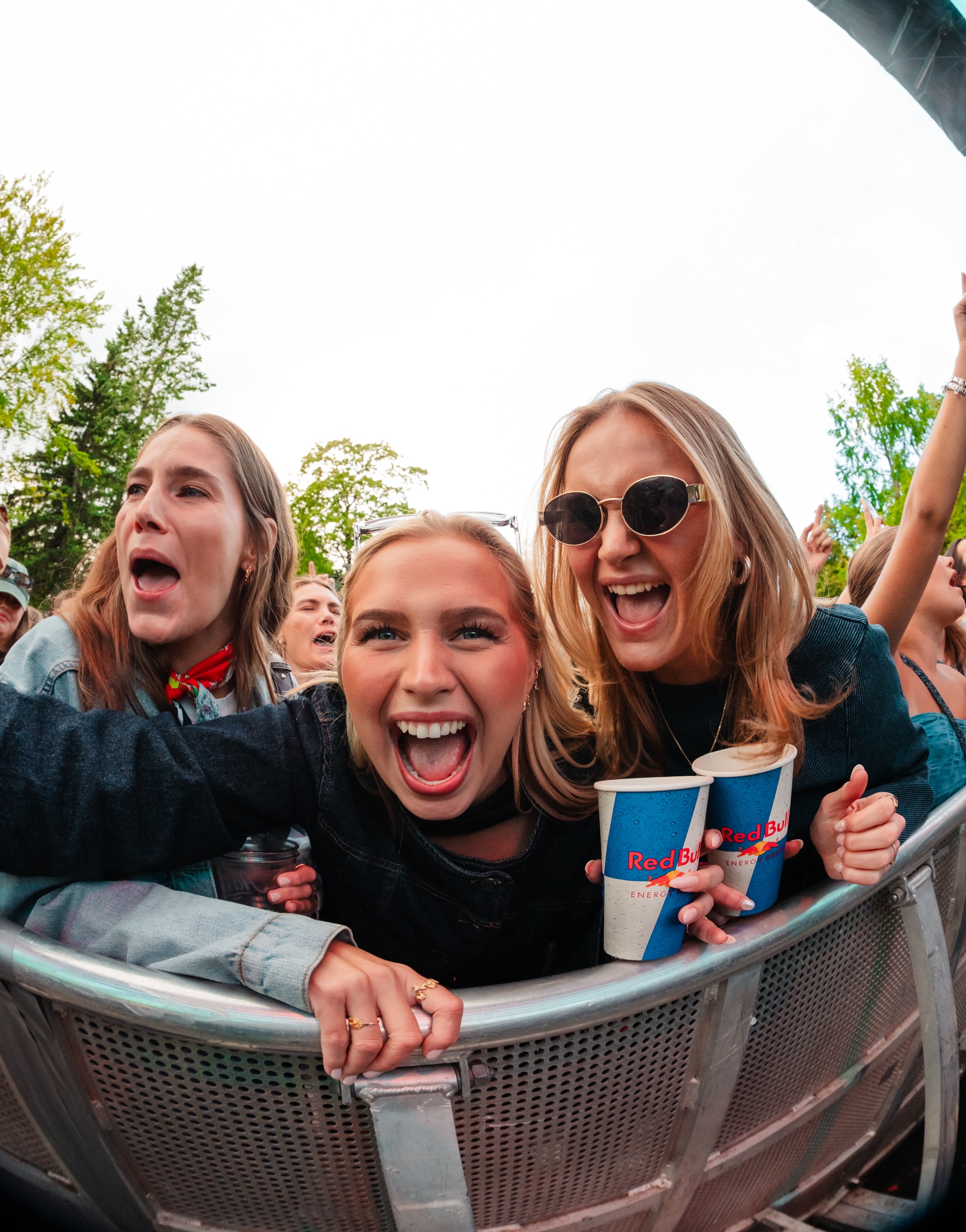 Festivaldeltagere på Ypsilon.