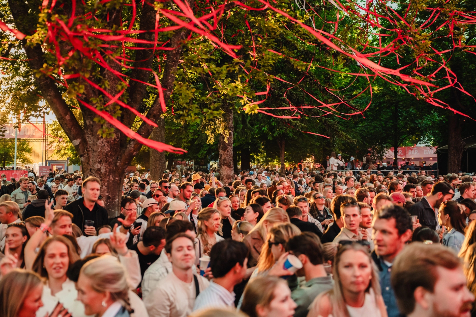 Festivaldeltagere på Ypsilon.