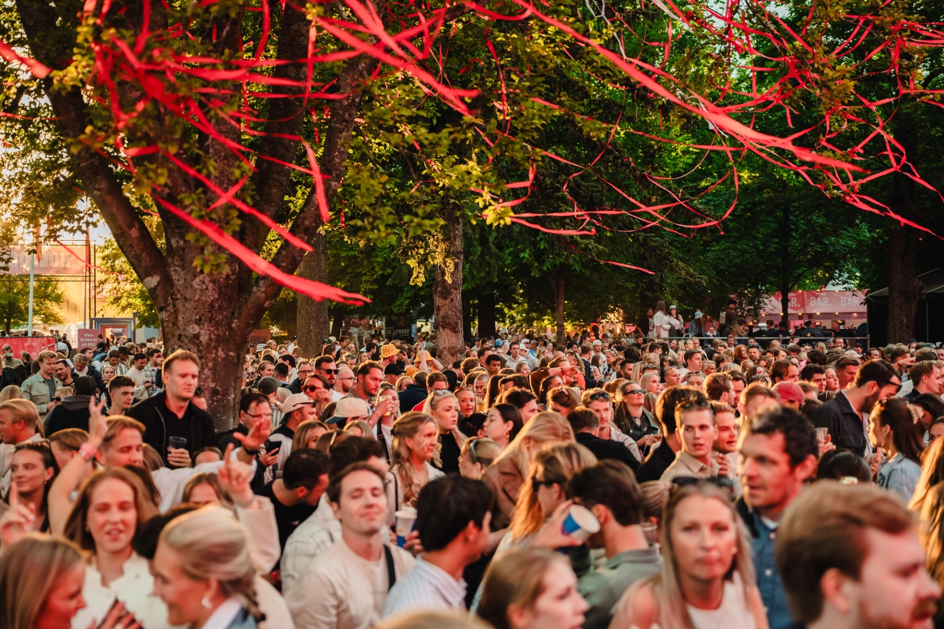 Festivaldeltagere på Ypsilon.