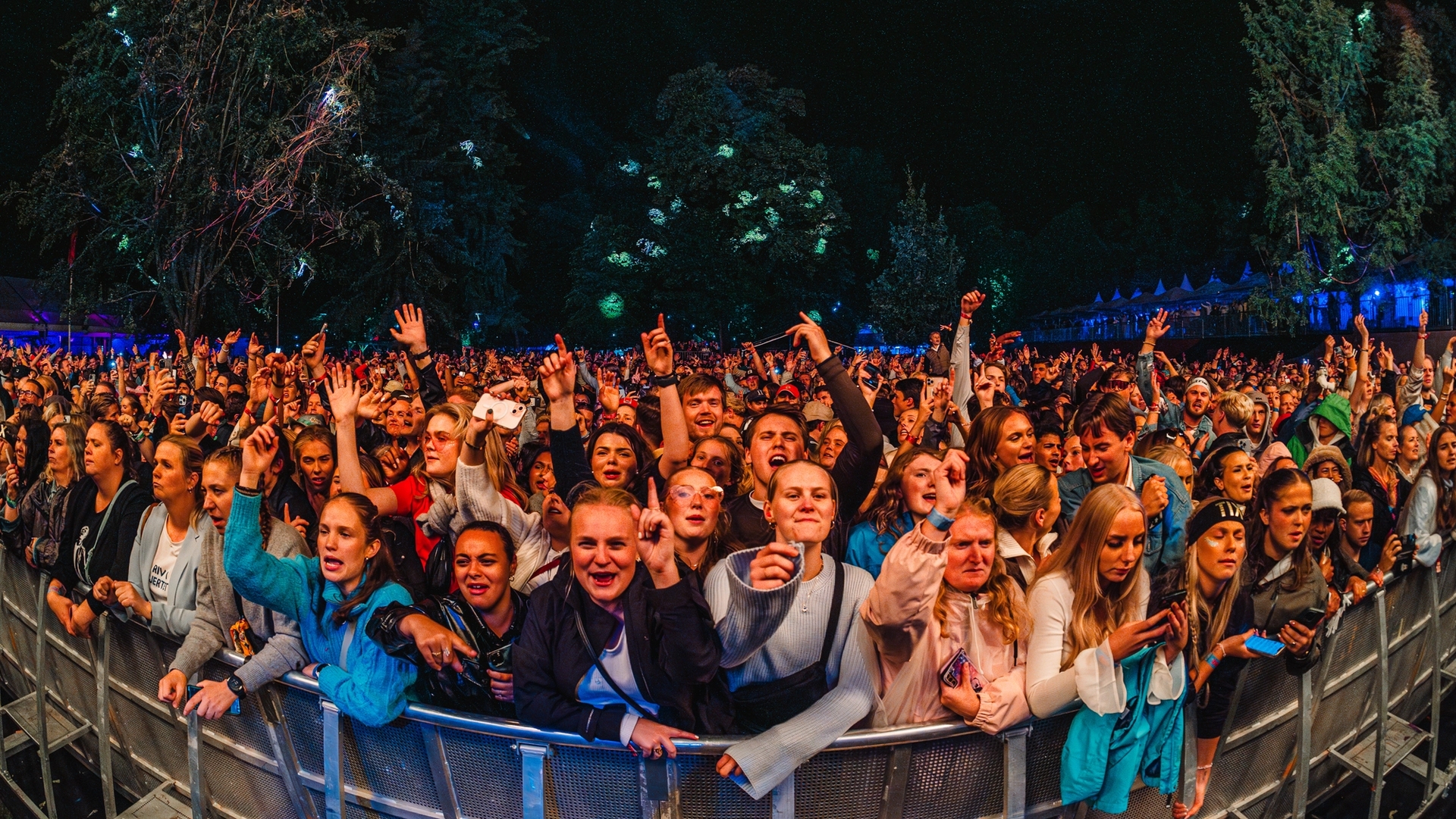 Festivaldeltagere på Ypsilon.