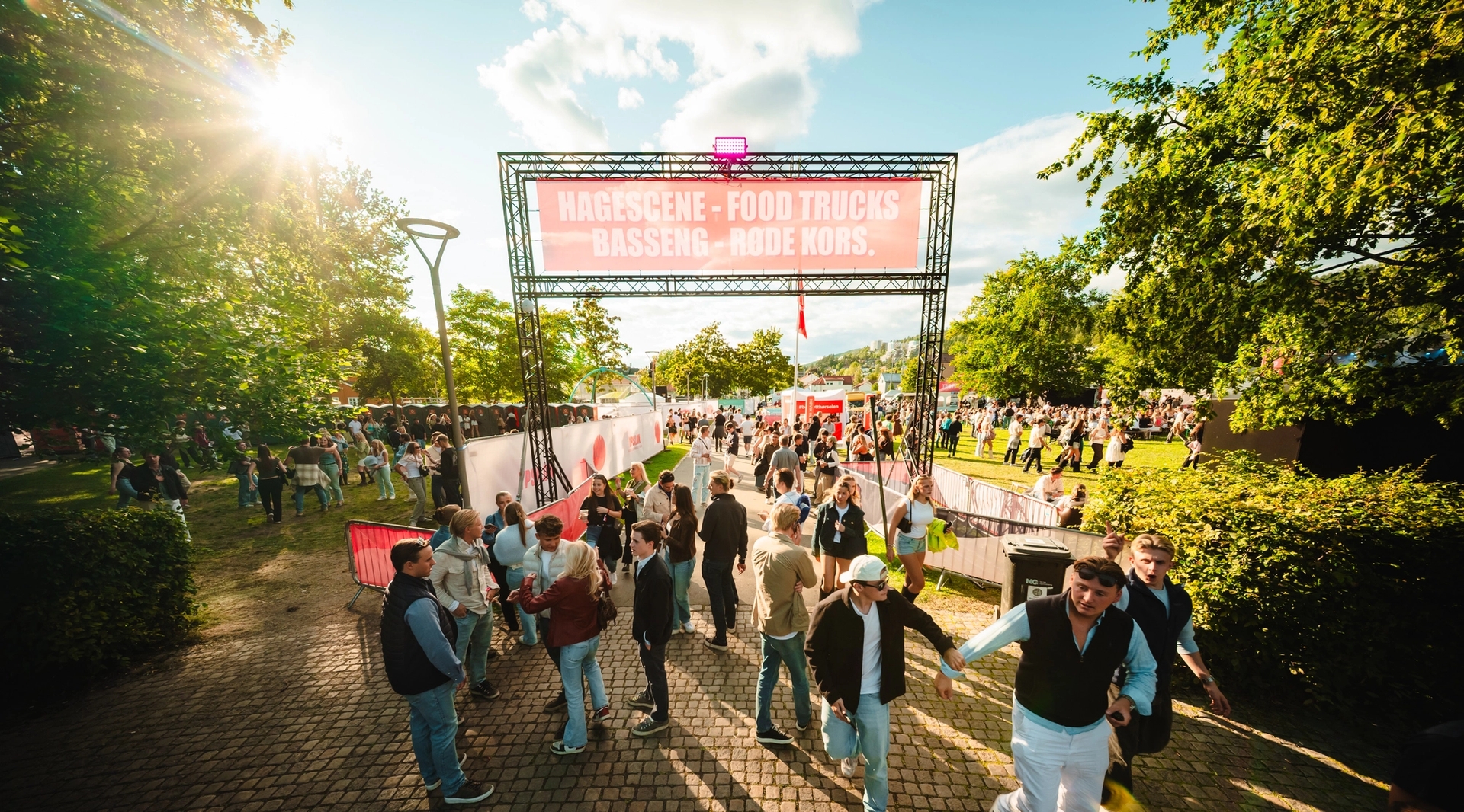 Området på Ypsilon Festivalen.
