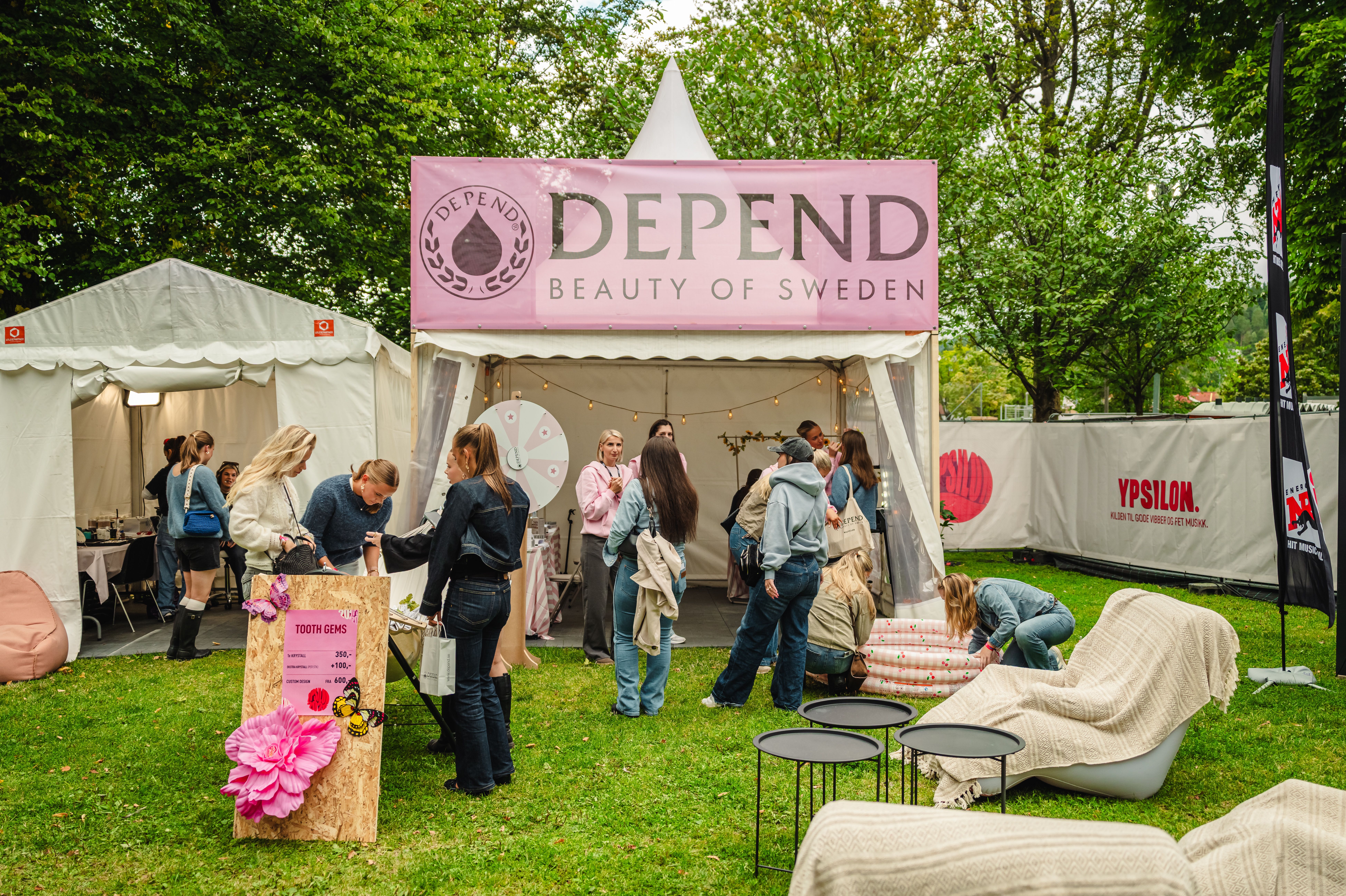 Depend Beauty of Sweden som partner på Ypsilon.