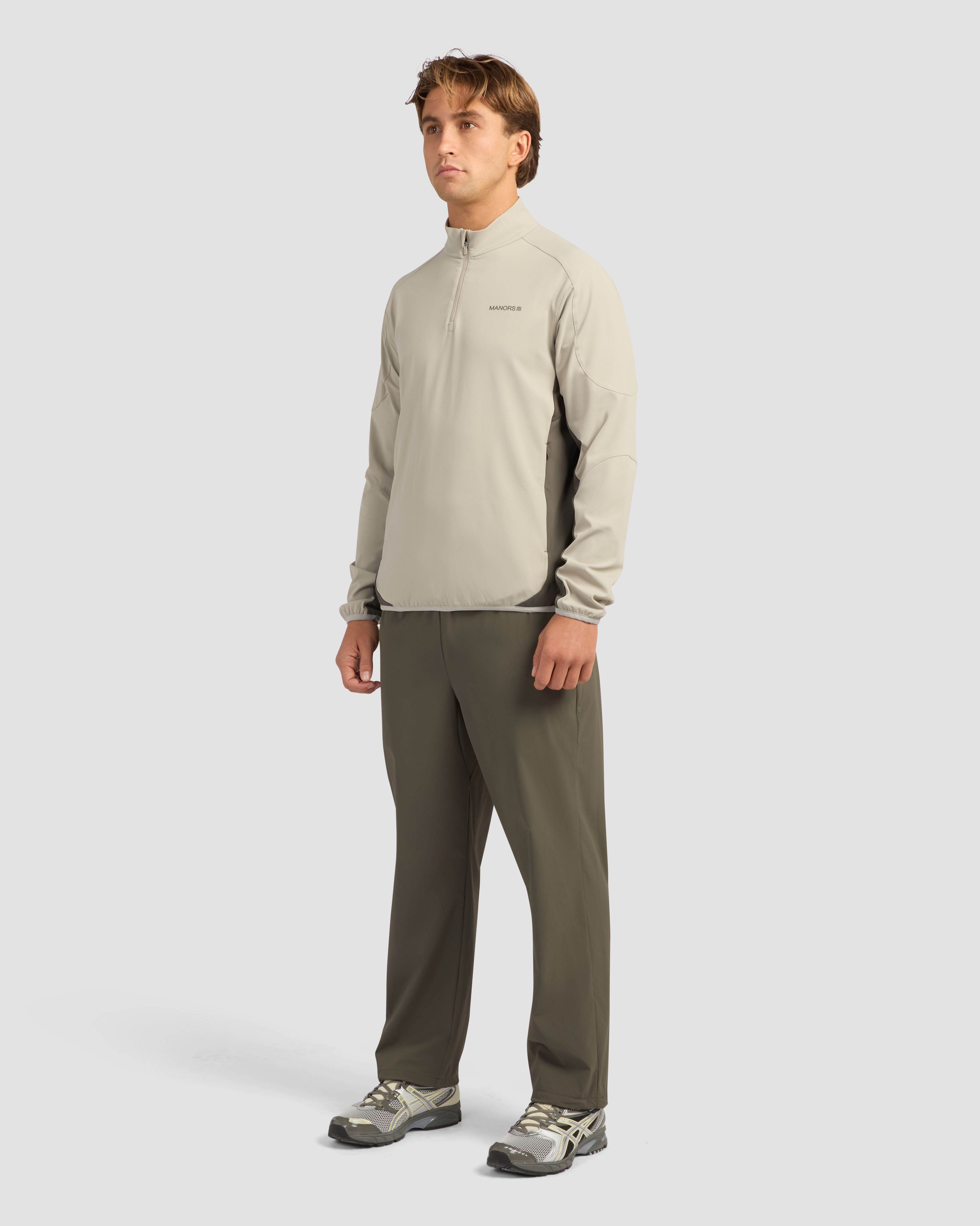 1/4 Zip Tech Mid-Layer | Manors Golf