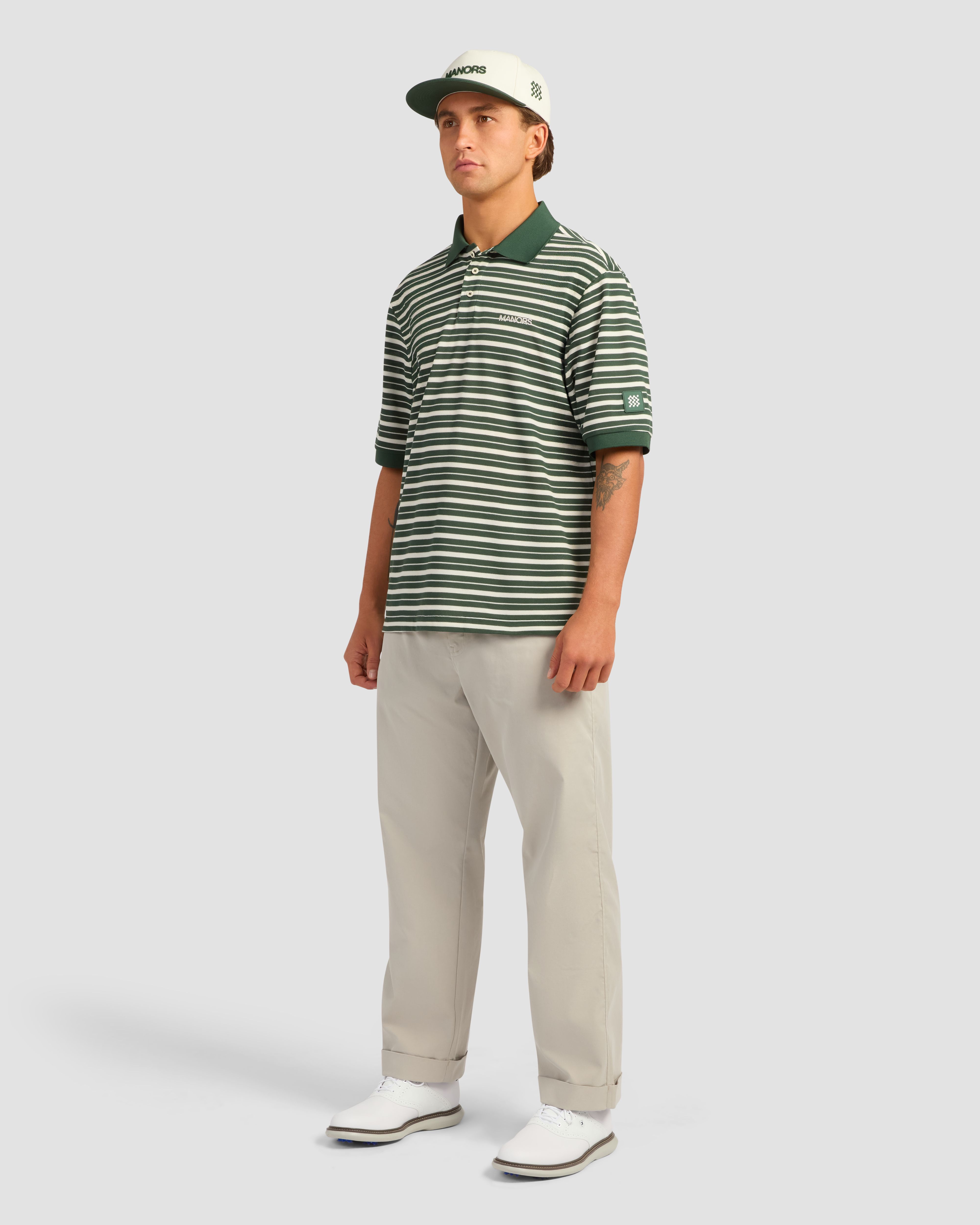GOAT Pique Polo | Manors Golf