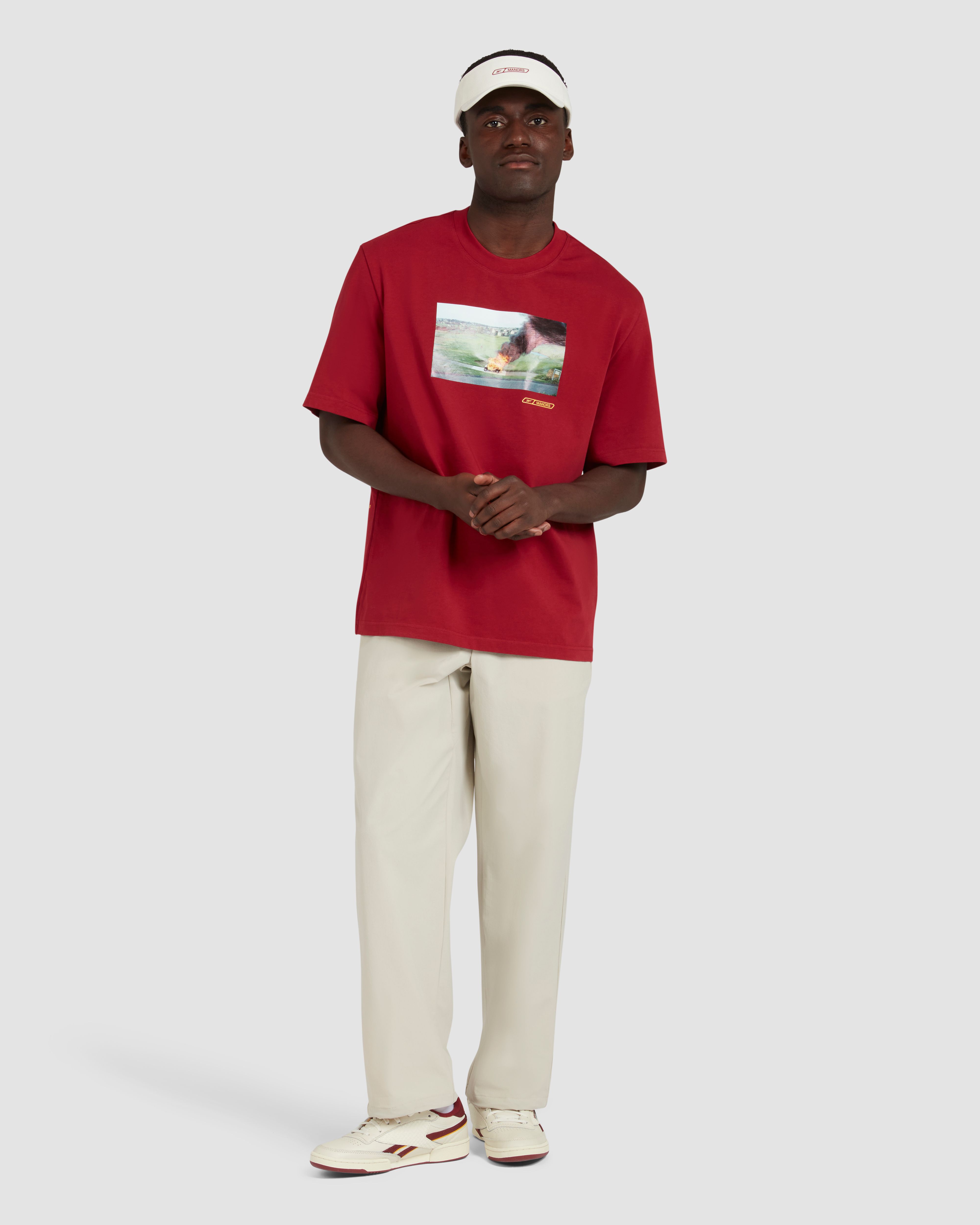 Reebok x Manors No Thanks I'll Walk T-Shirt | Manors Golf