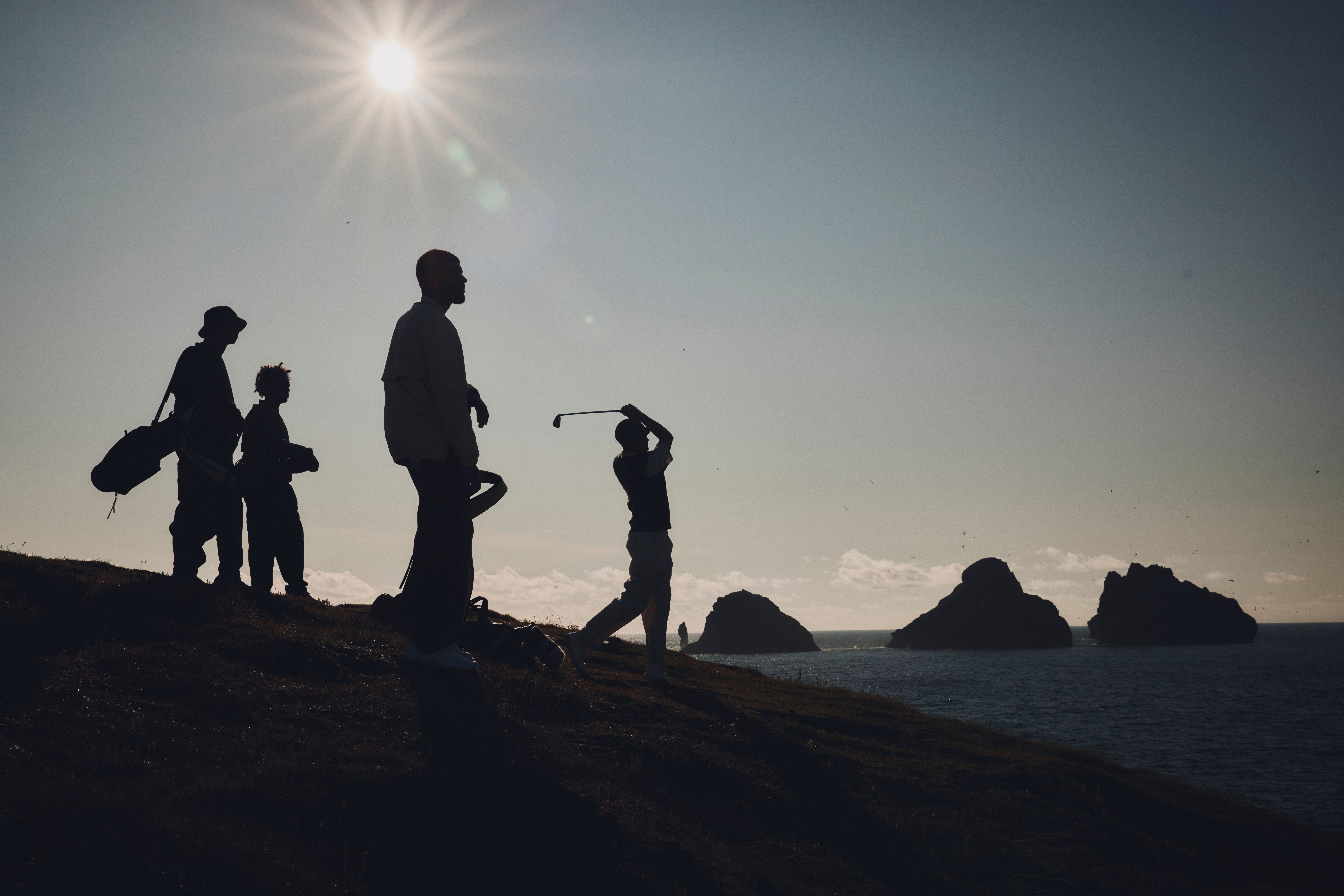 Take a walk beyond the white stakes.