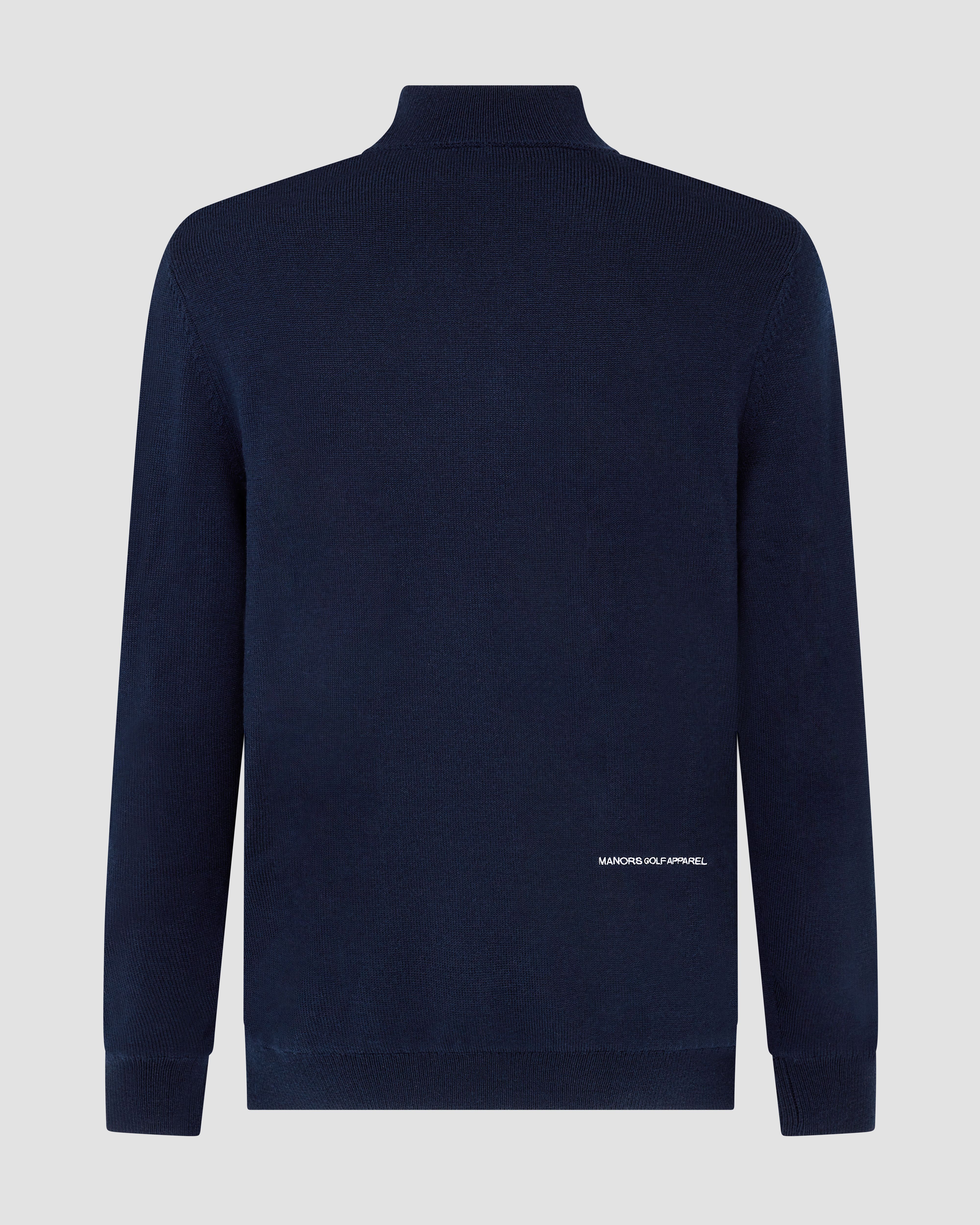 manors モックネック Merino Tech Windbreaker | Manors Golf