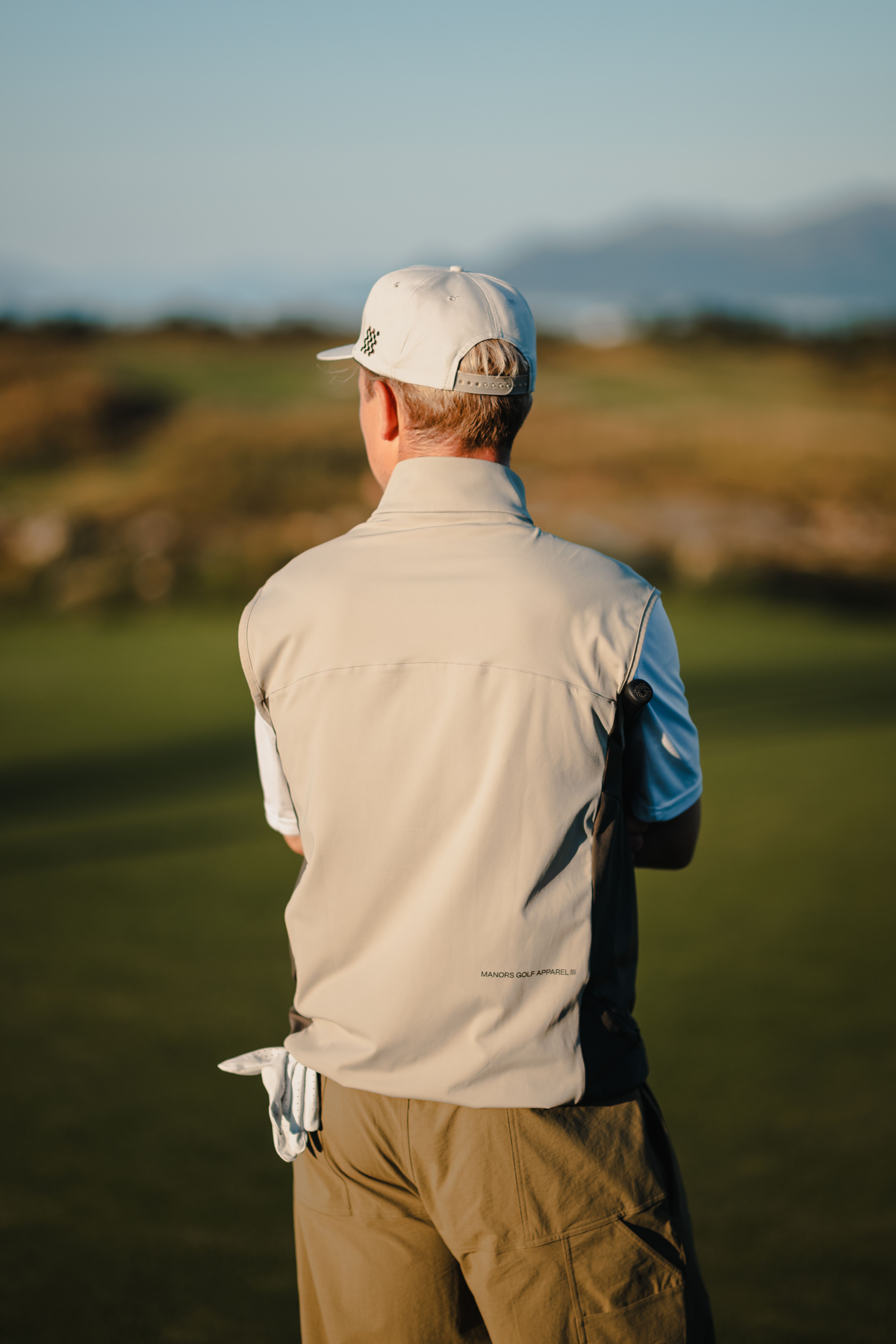 1/4 Zip Tech Vest | Manors Golf