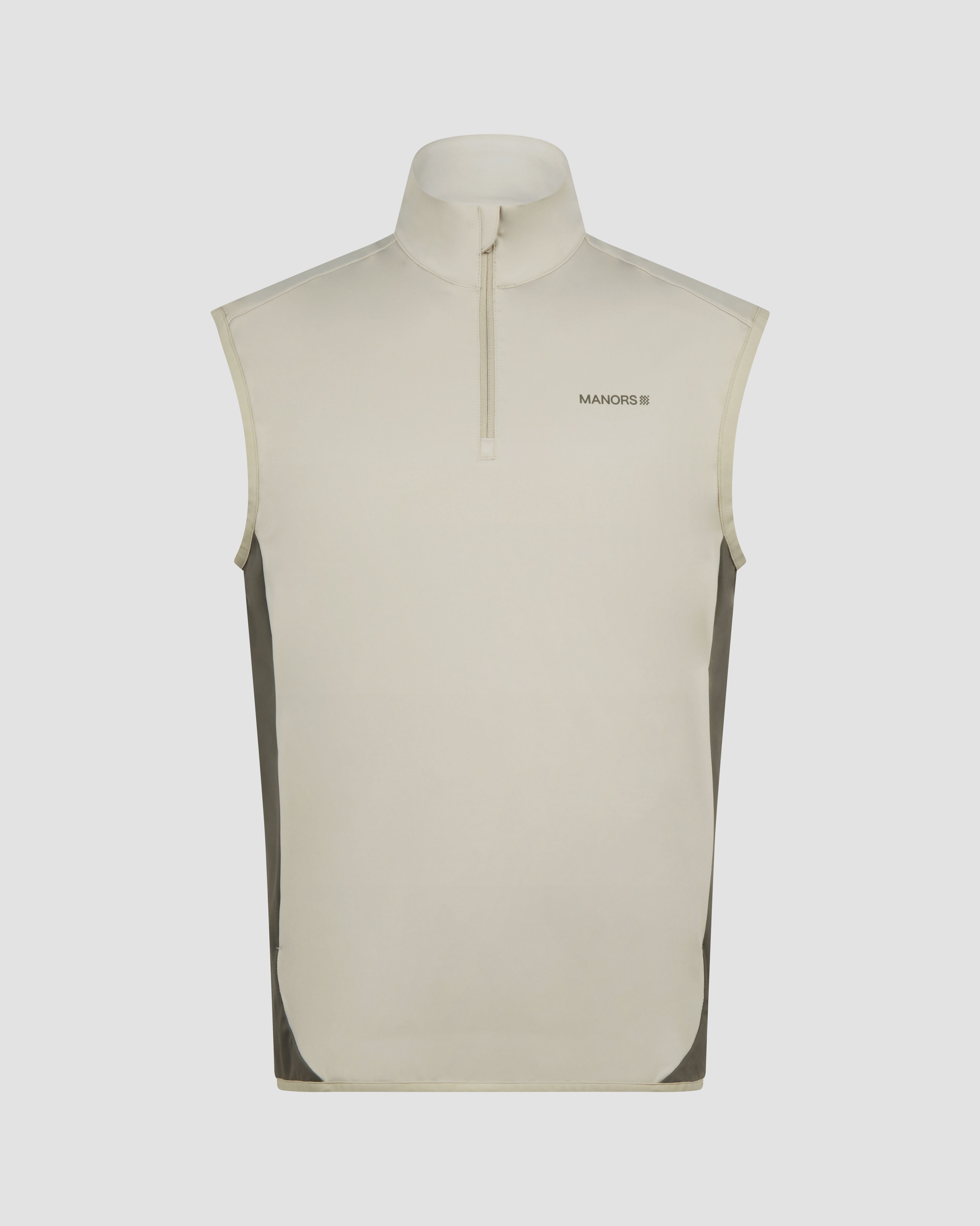 Manors Golf ベスト 1/4 Zip Tech Vest | Manors Golf