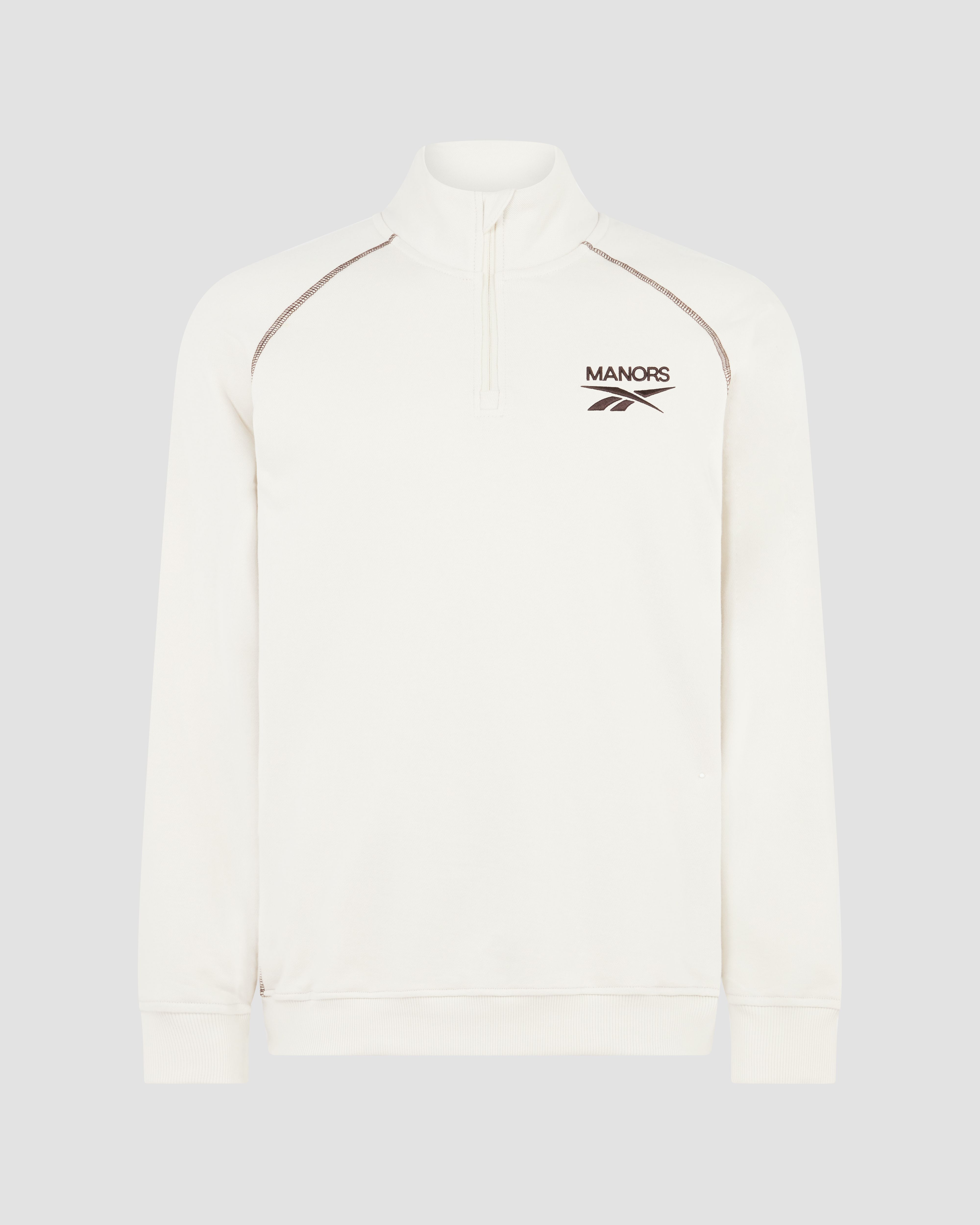manors モックネック Reebok x Manors Organic 1/4 Zip Pullover | Manors Golf