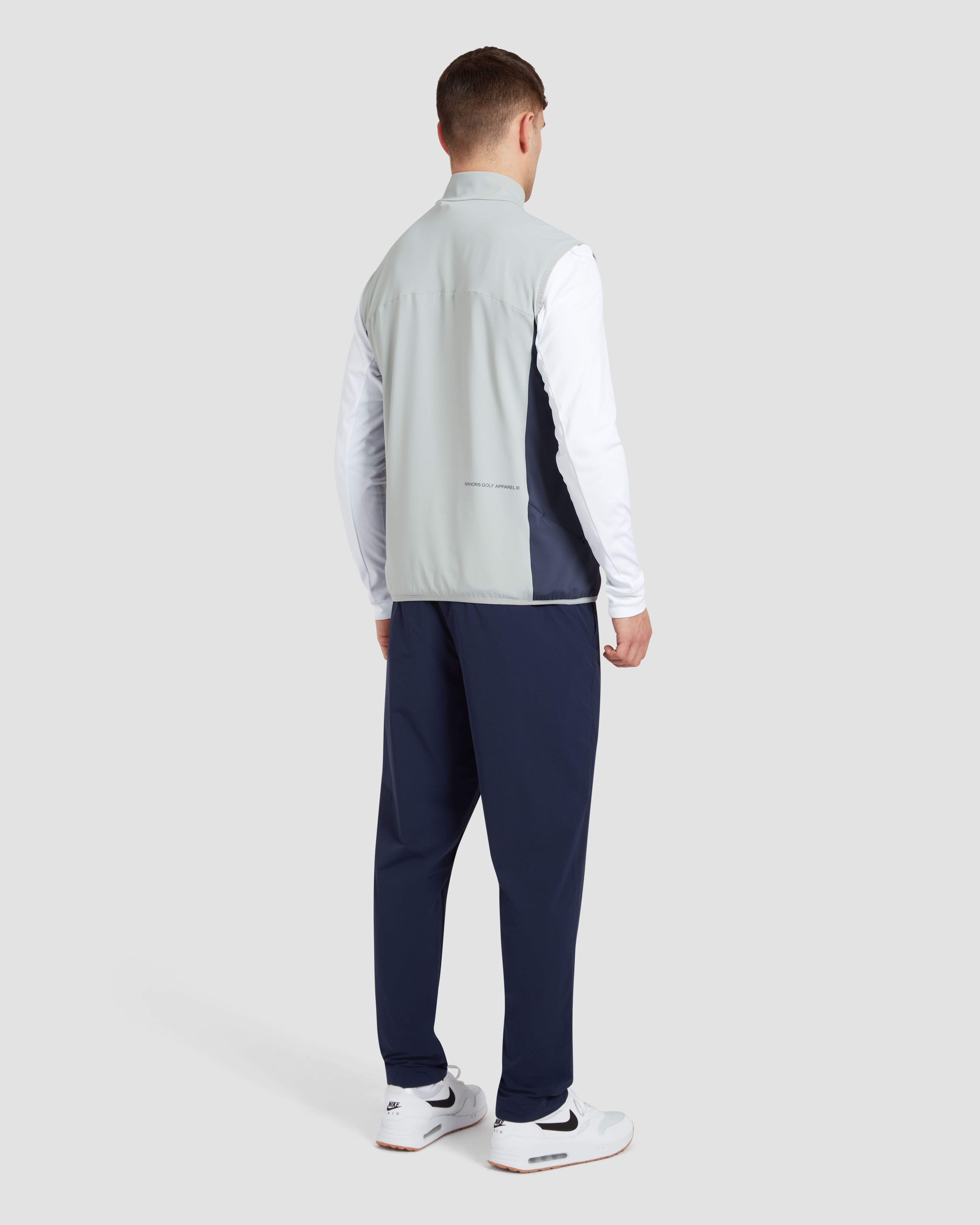 1/4 Zip Tech Vest | Manors Golf