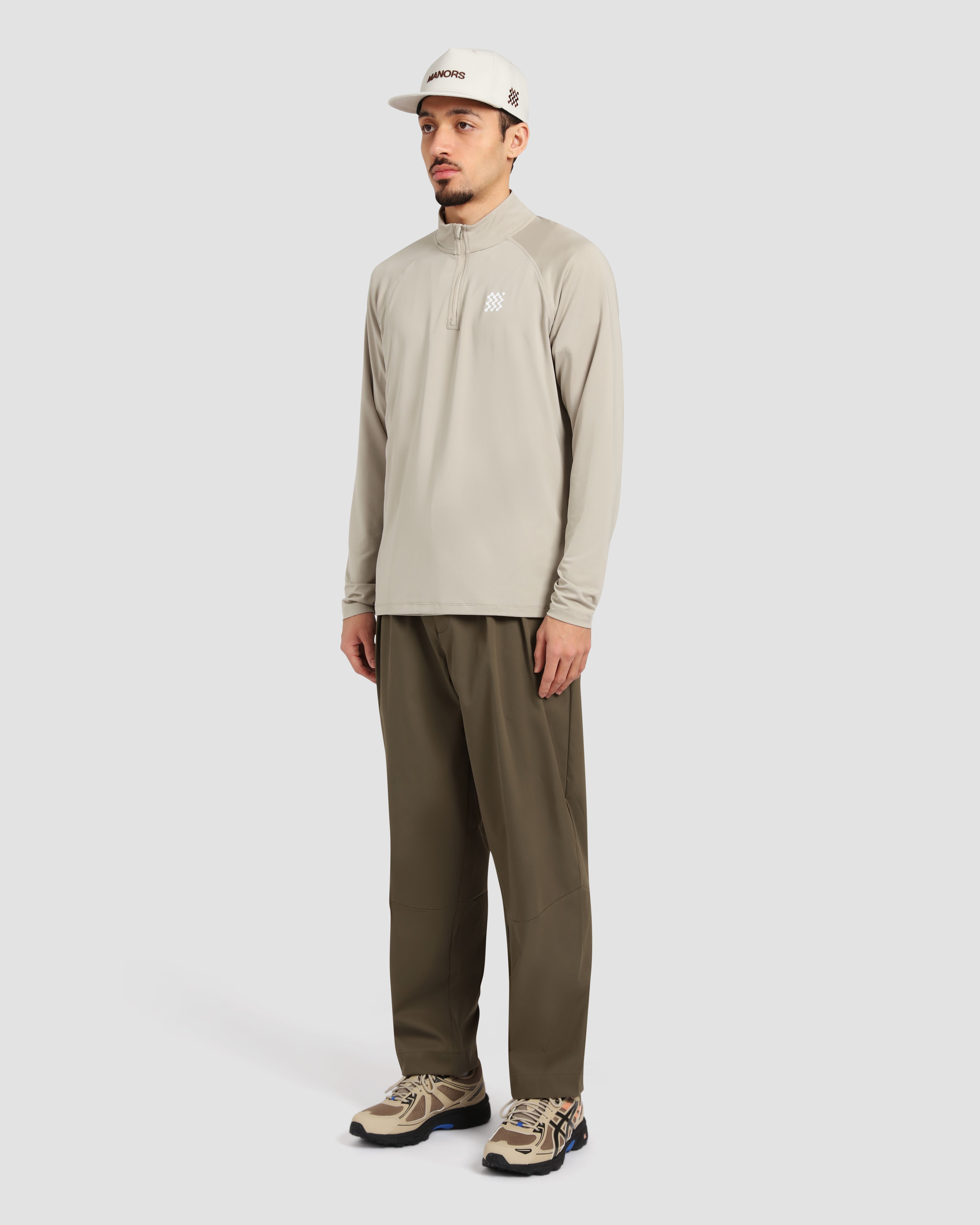 Manors Golf ベスト 1/4 Zip Tech Vest | Manors Golf