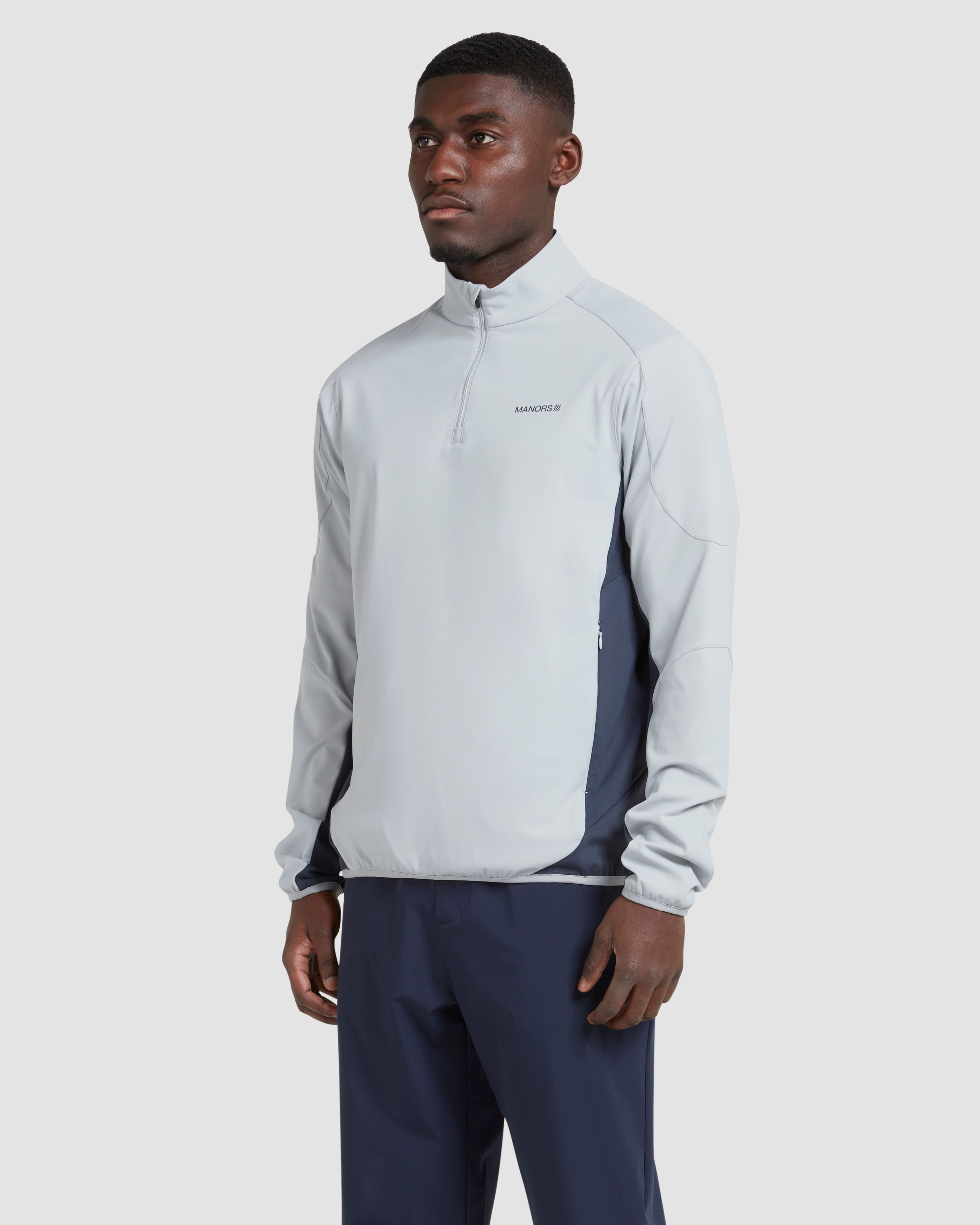 1/4 Zip Tech Mid-Layer | Manors Golf