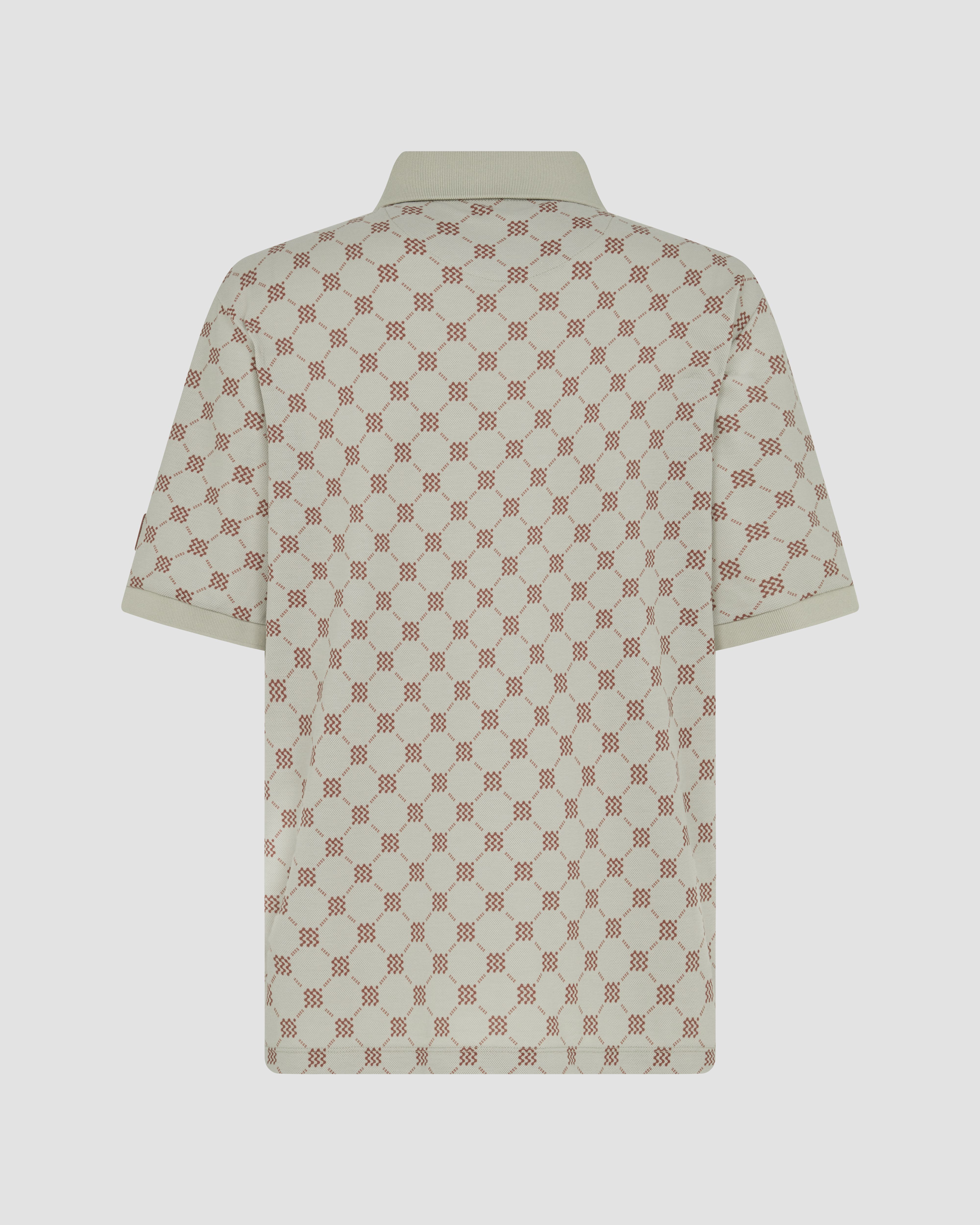 GOAT Pique Polo Monogram | Manors Golf