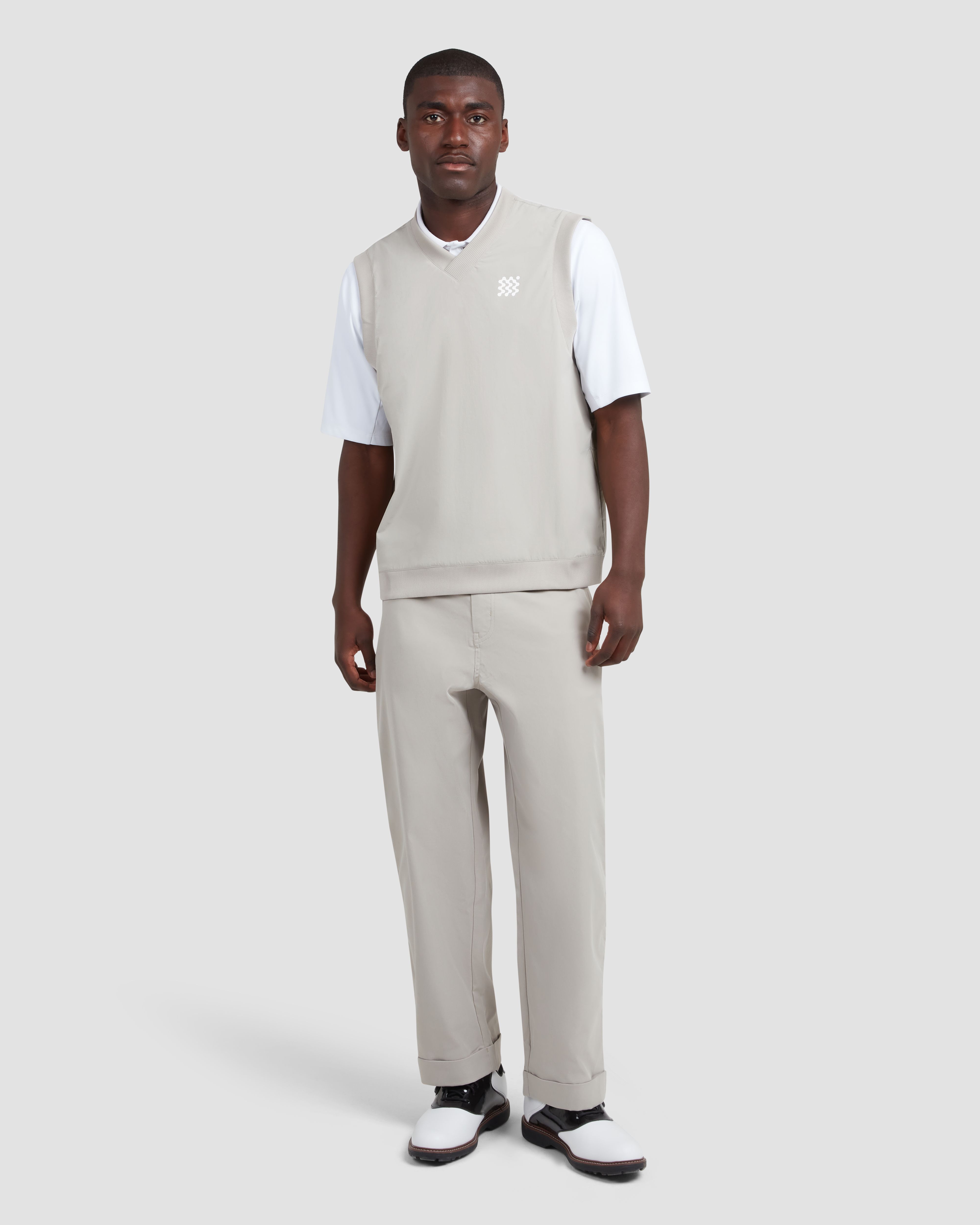 Reversible V-Neck Vest | Manors Golf