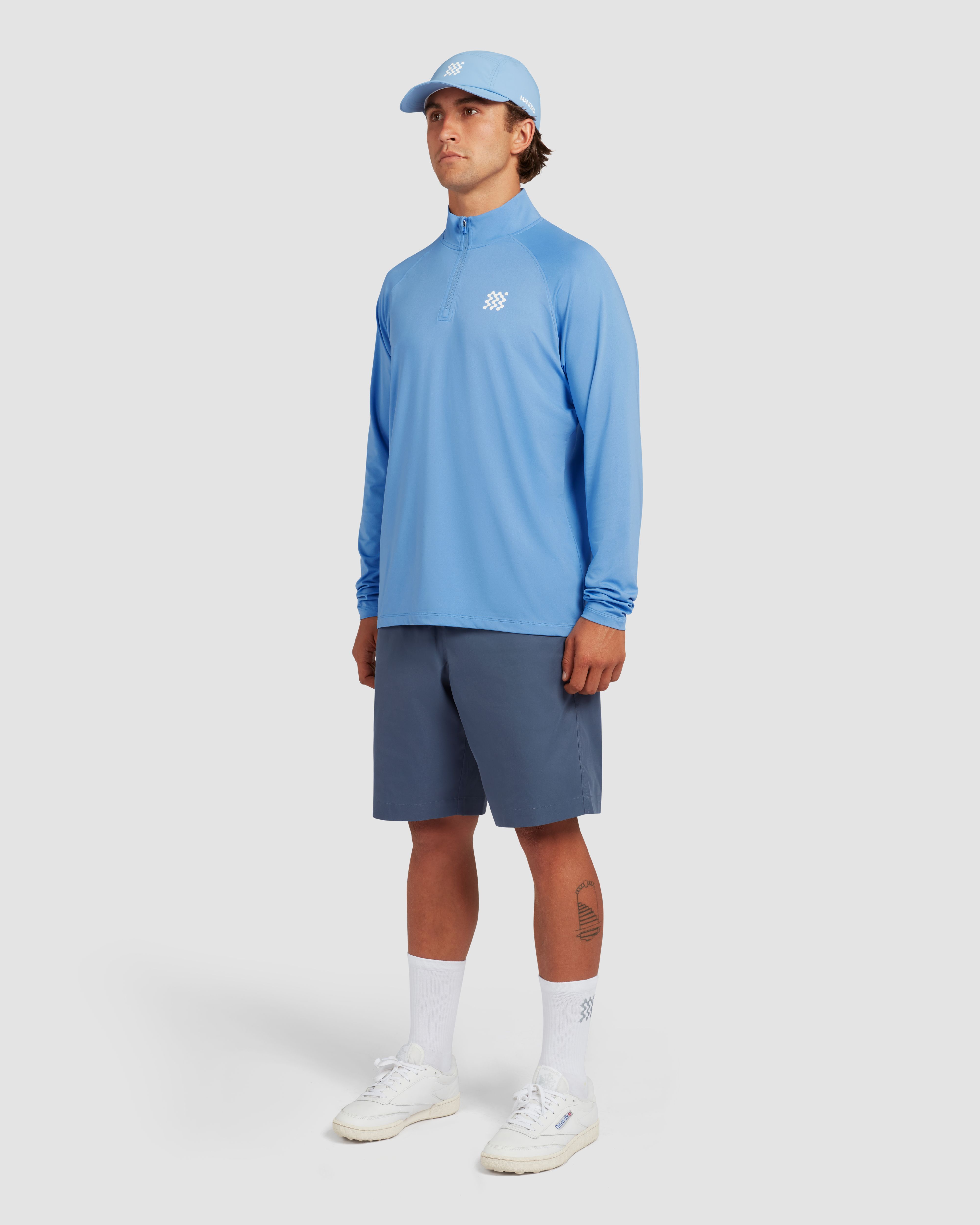 1/4 Zip Lightweight Mid-Layer | Manors Golf