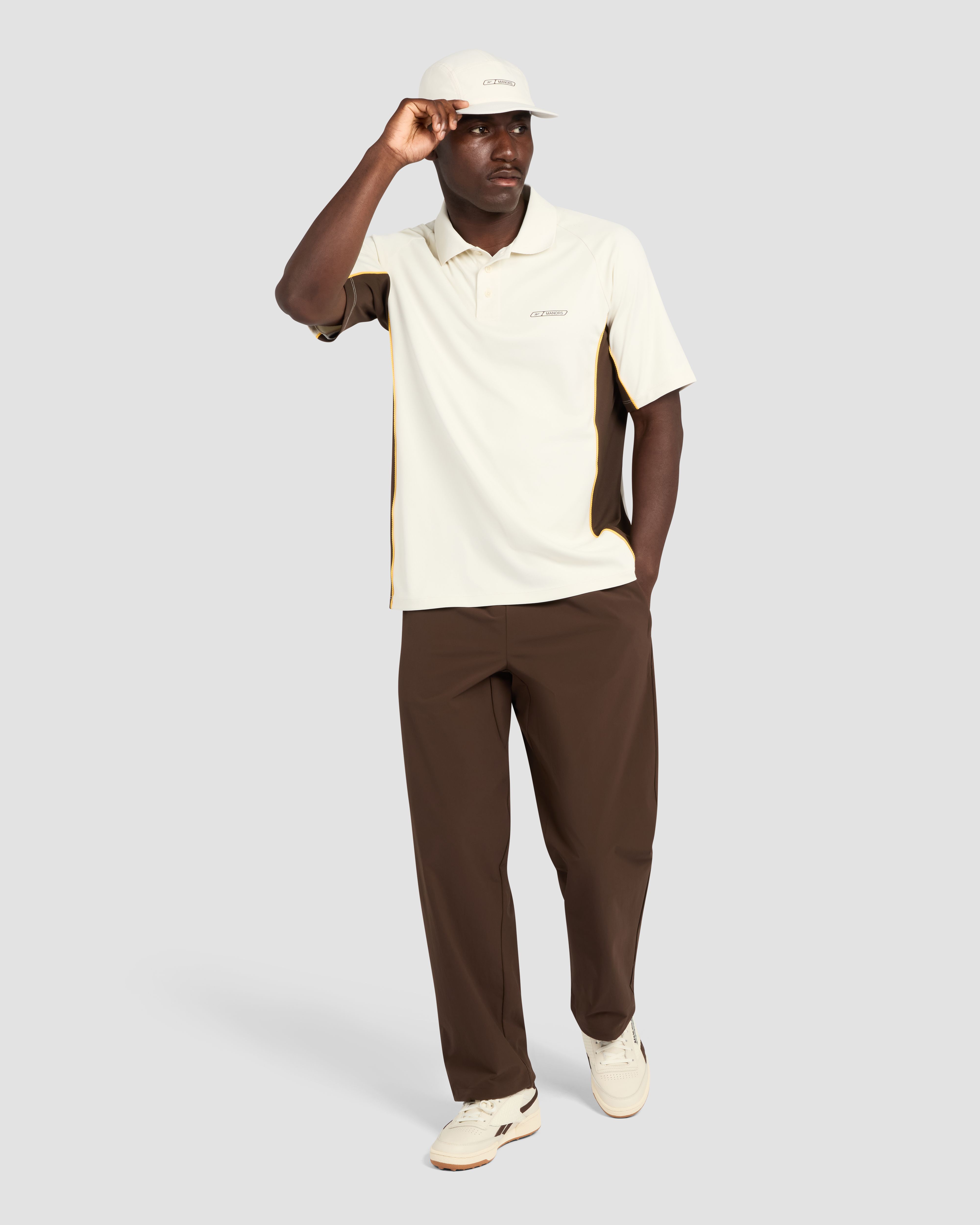 Reebok x Manors Recycled Polo | Manors Golf