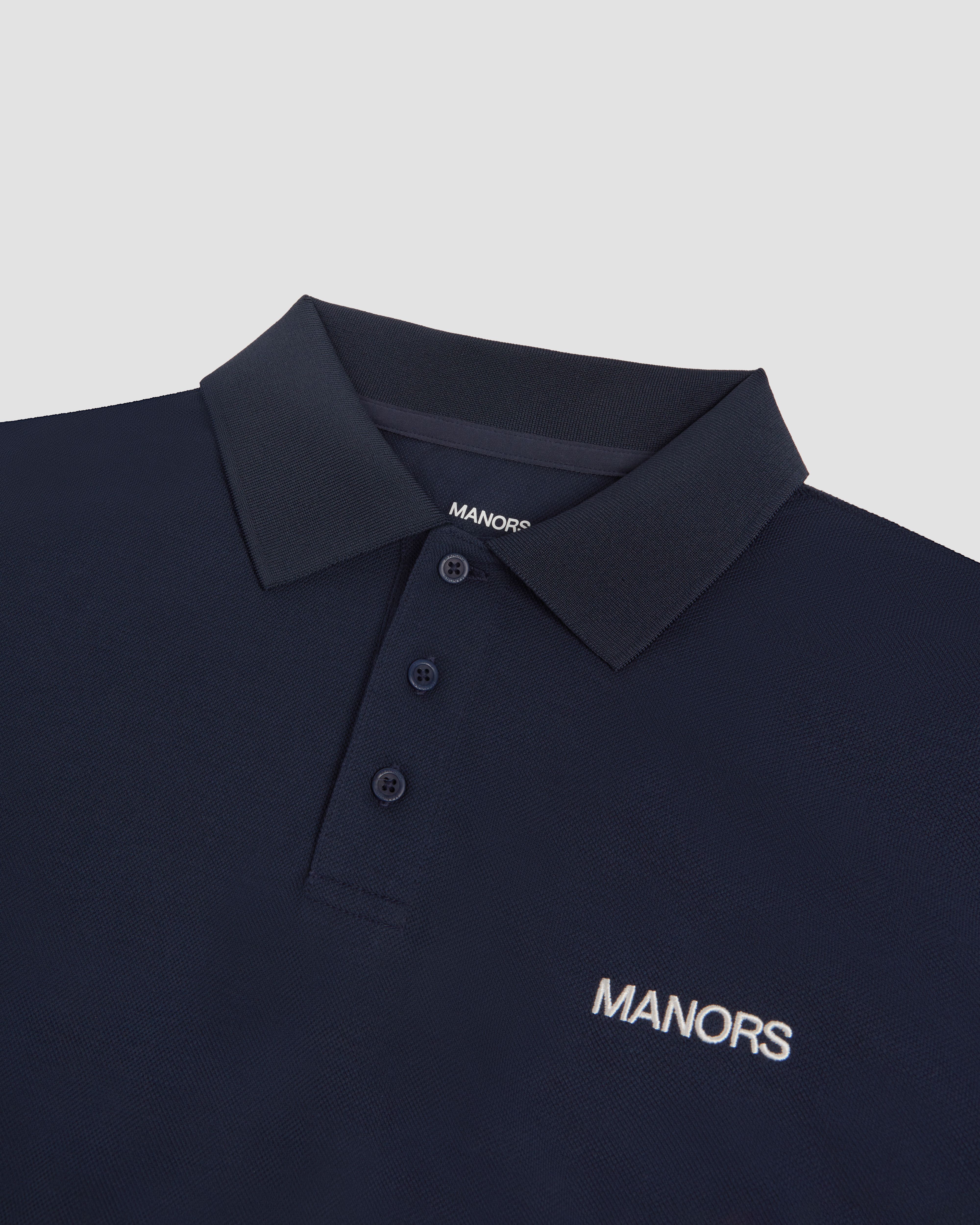 GOAT Pique Polo Solid | Manors Golf